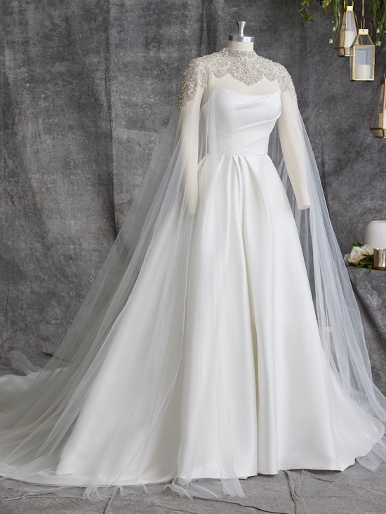 Aspen A-line Strapless Wedding Dress | Sottero and Midgley