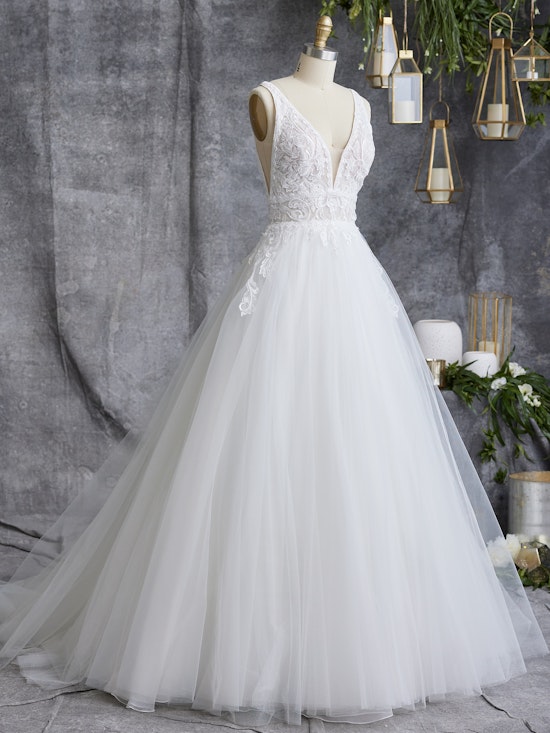 Deborah Square Back Tulle Wedding Dress | Maggie Sottero