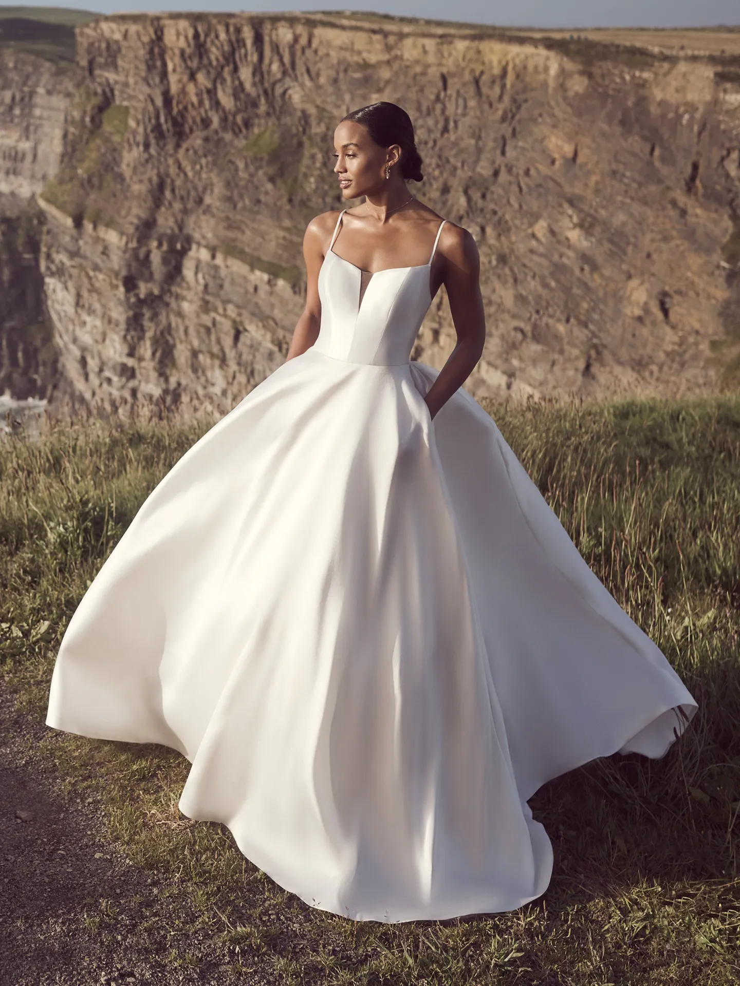 Rebecca Ingram A-Line Wedding Dress Jamie 23RC051A01 PROMO6