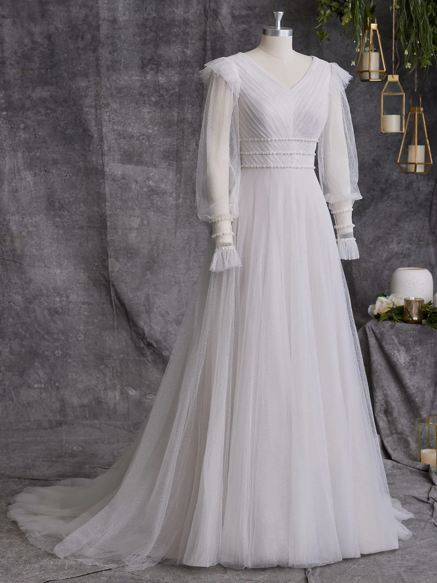 Rebecca Ingram A-Line Wedding Dress Joanne Leigh 20RT612B01 Alt100