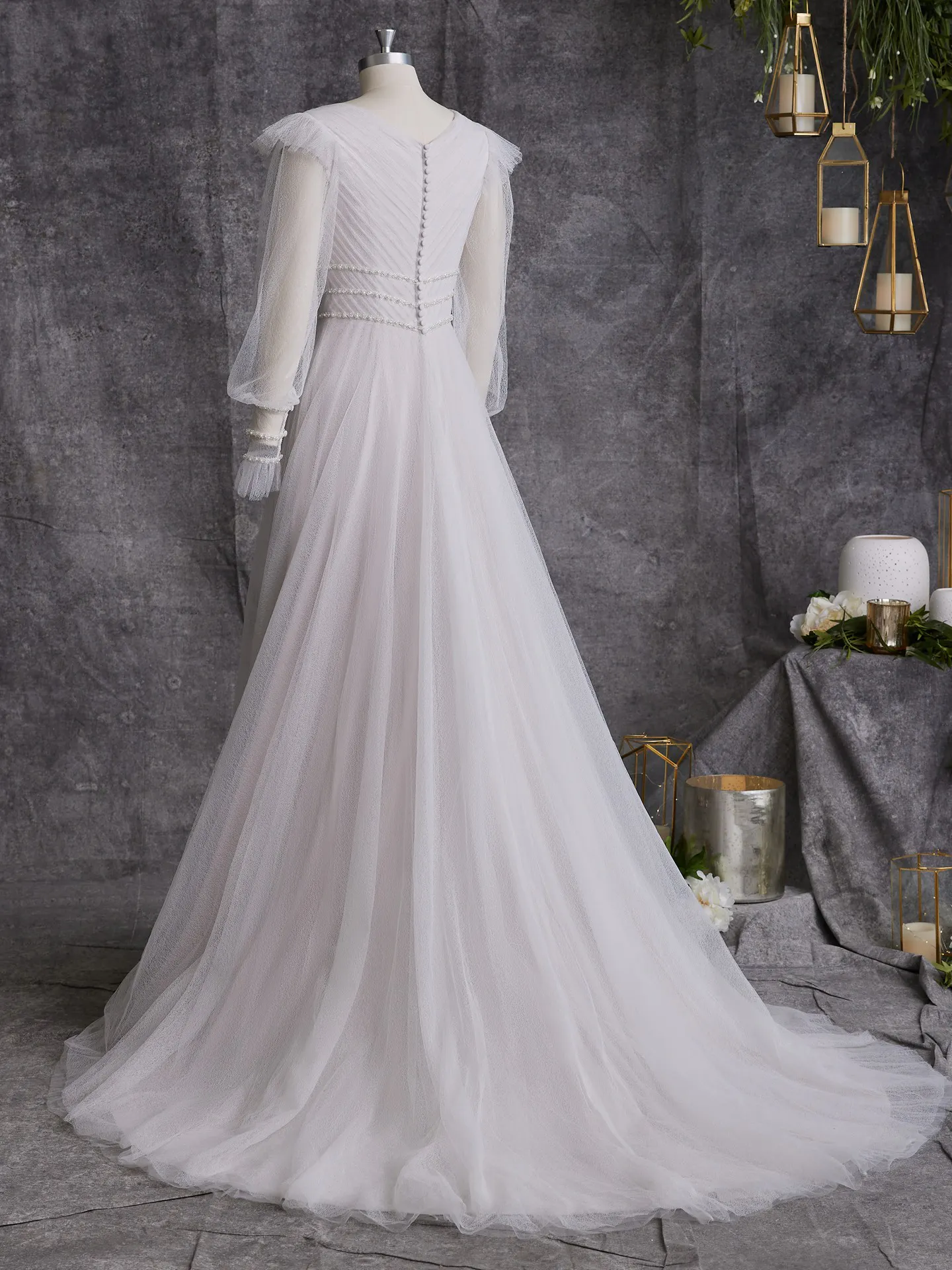 Rebecca Ingram A-Line Wedding Dress Joanne Leigh 20RT612B01 Alt103