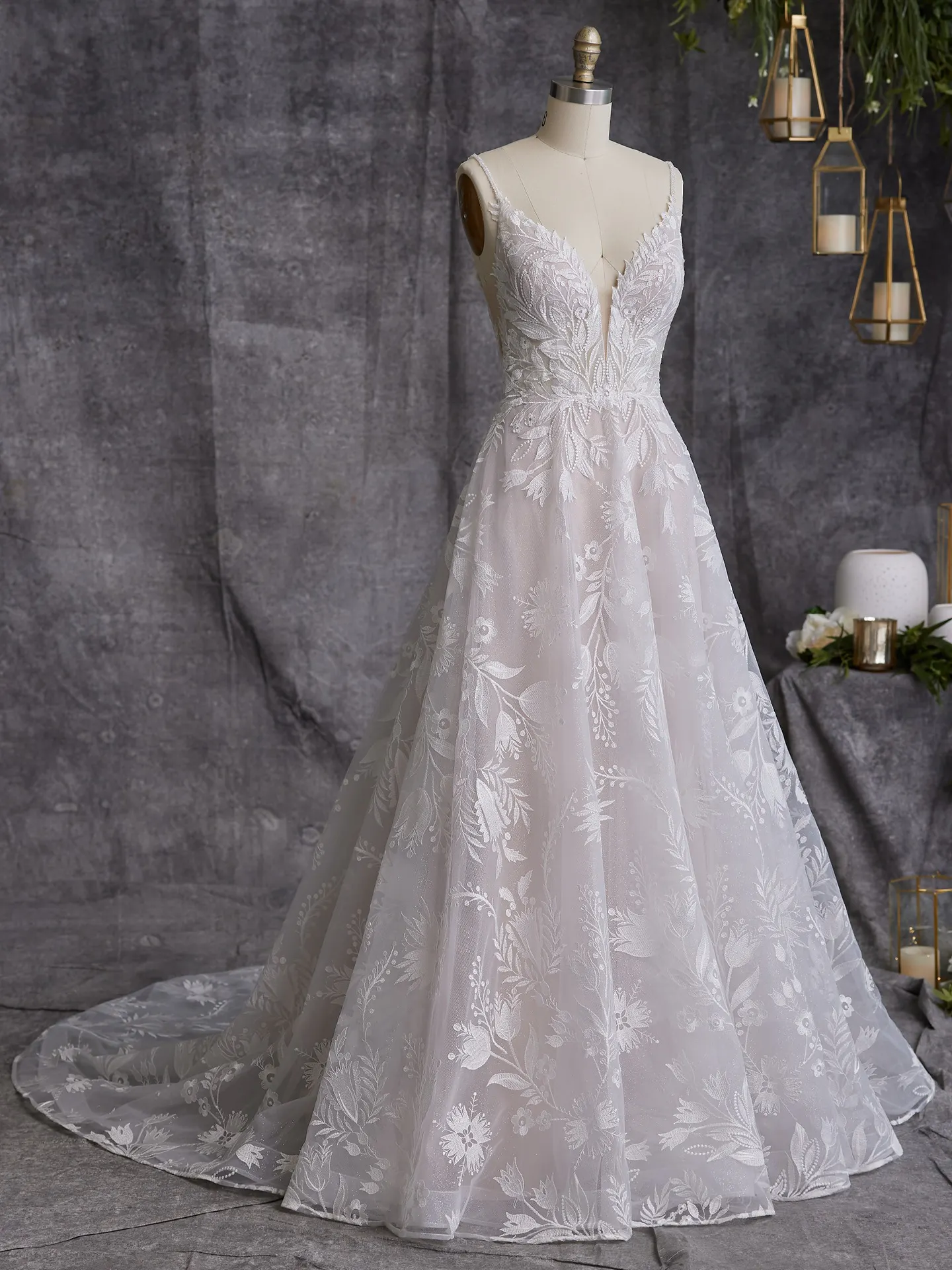 Maggie Sottero A-Line Wedding Dress Keisha 23MB065A01 Alt100