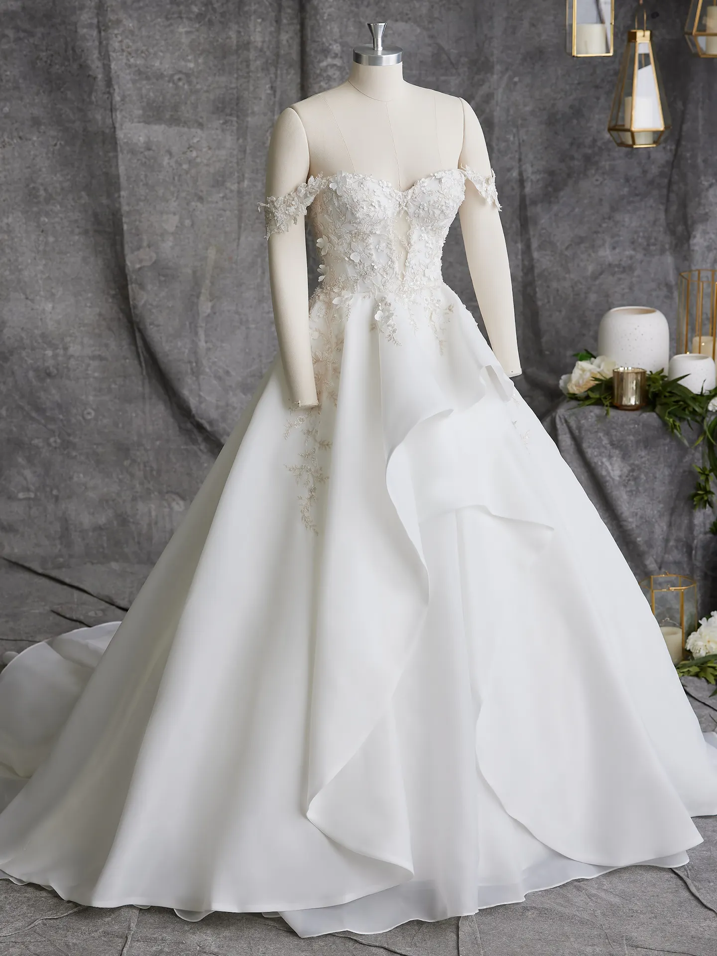 Sottero and Midgley A-Line Wedding Dress Knox 23SC071A01 Alt100