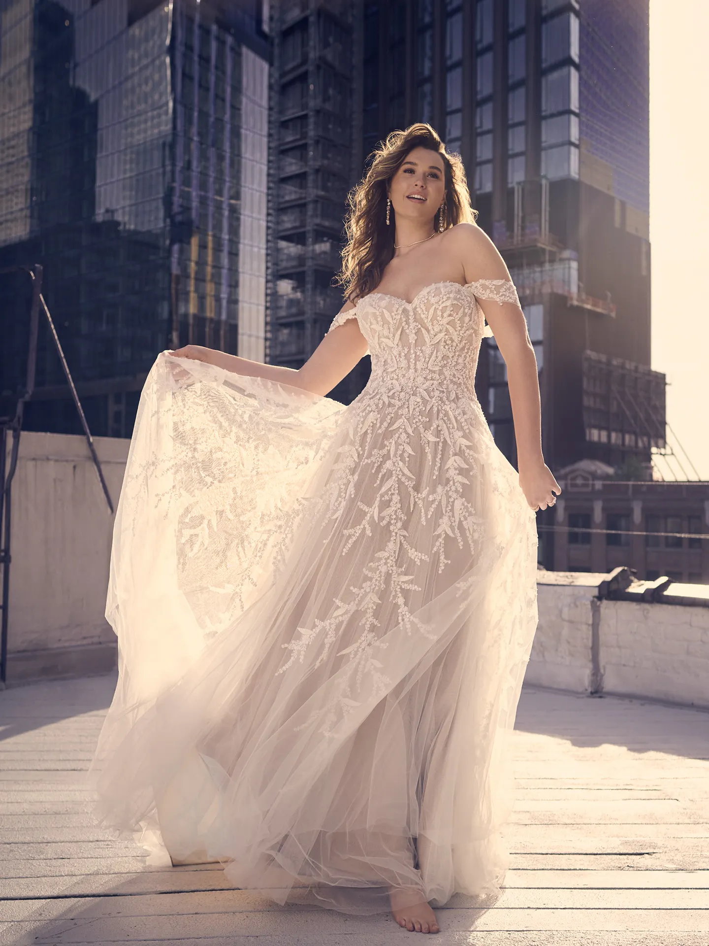 Maggie Sottero A-Line Wedding Dress Oriana 23MK113A01 PROMO6