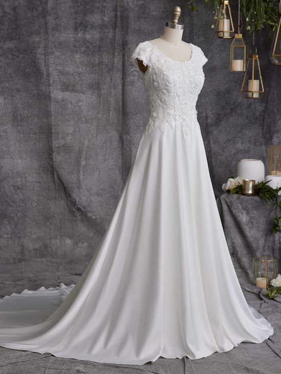 Rebecca Ingram A-Line Wedding Dress Tilda Leigh 22RW532C01 Alt100