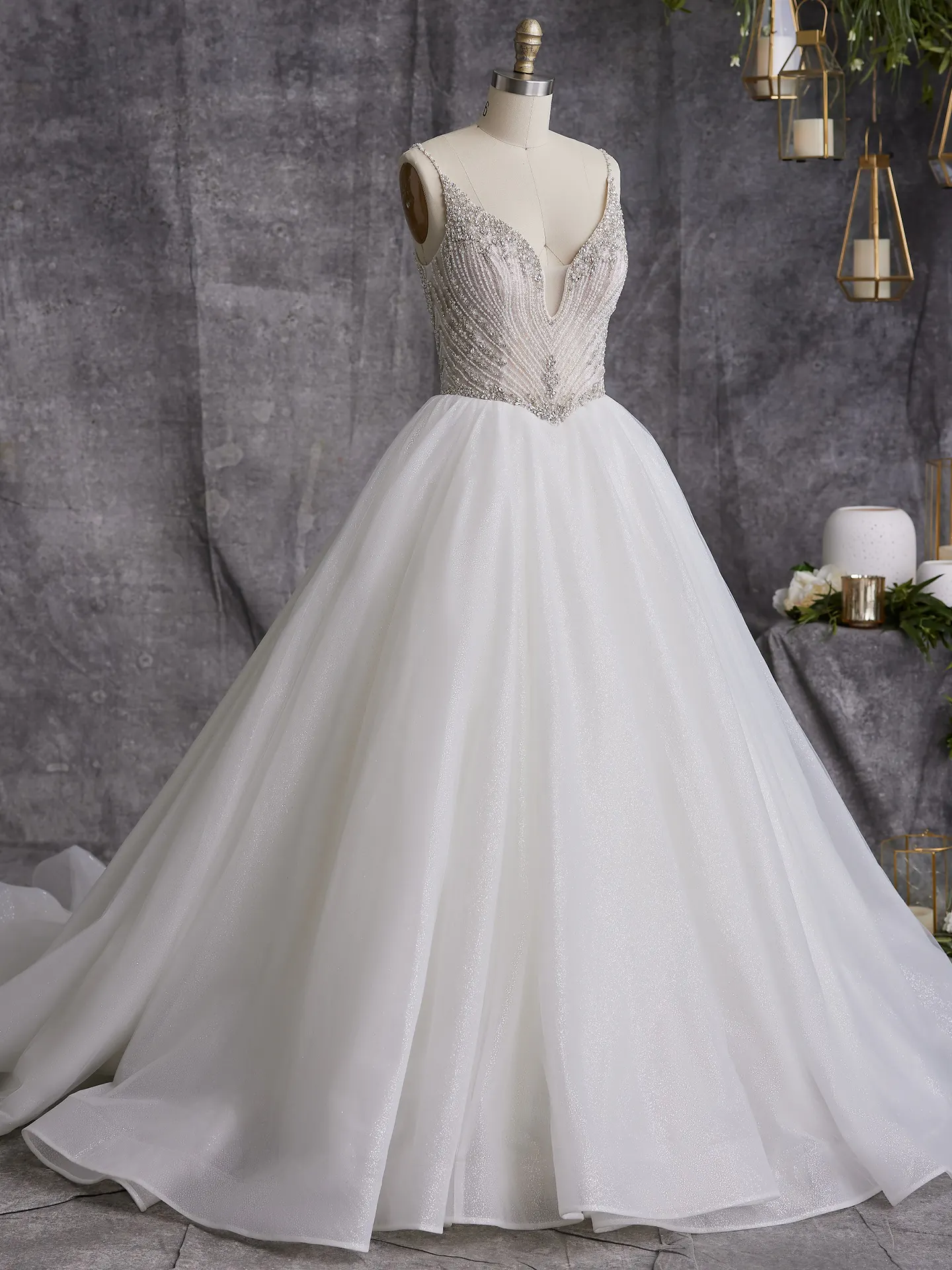 Sottero and Midgley Ballgown Wedding Dress Bannock 23SK098A01 Alt100