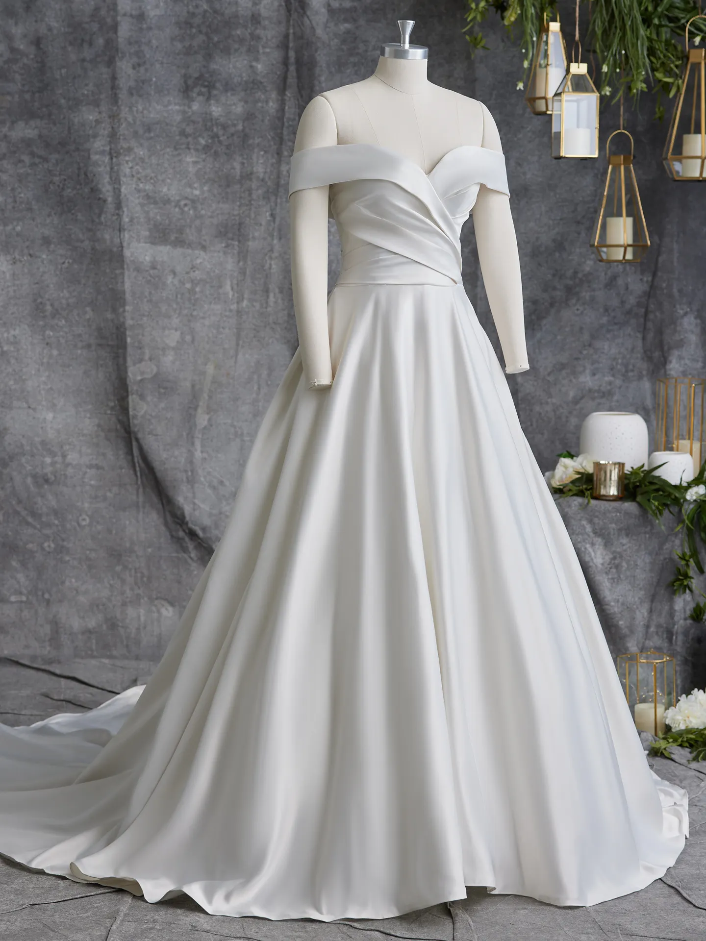 Rebecca Ingram Ballgown Wedding Dress Kiki 23RC129A01 Alt100