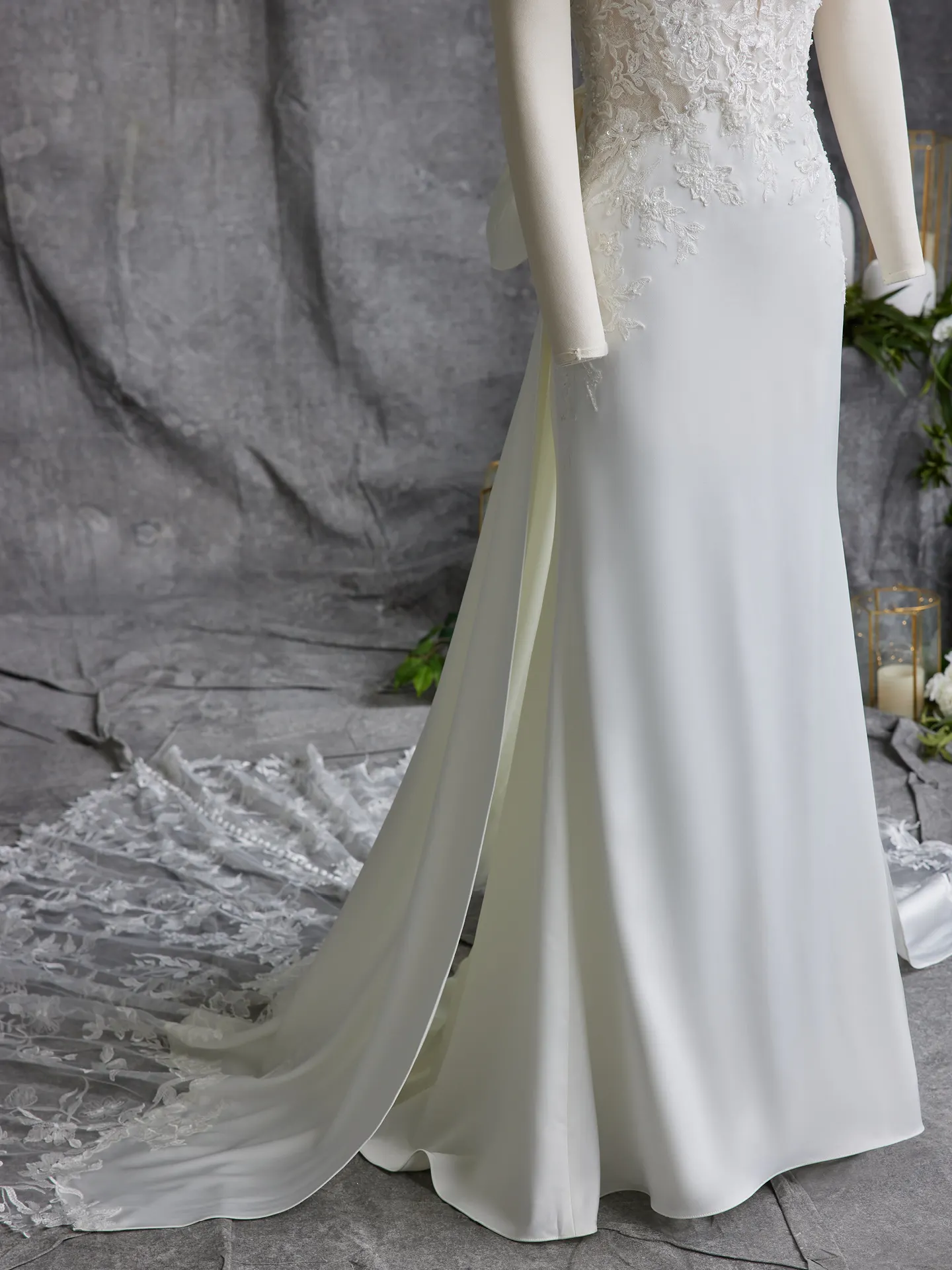 Accessory Detachable Wedding Train Oksana DT023RN118000 Alt103