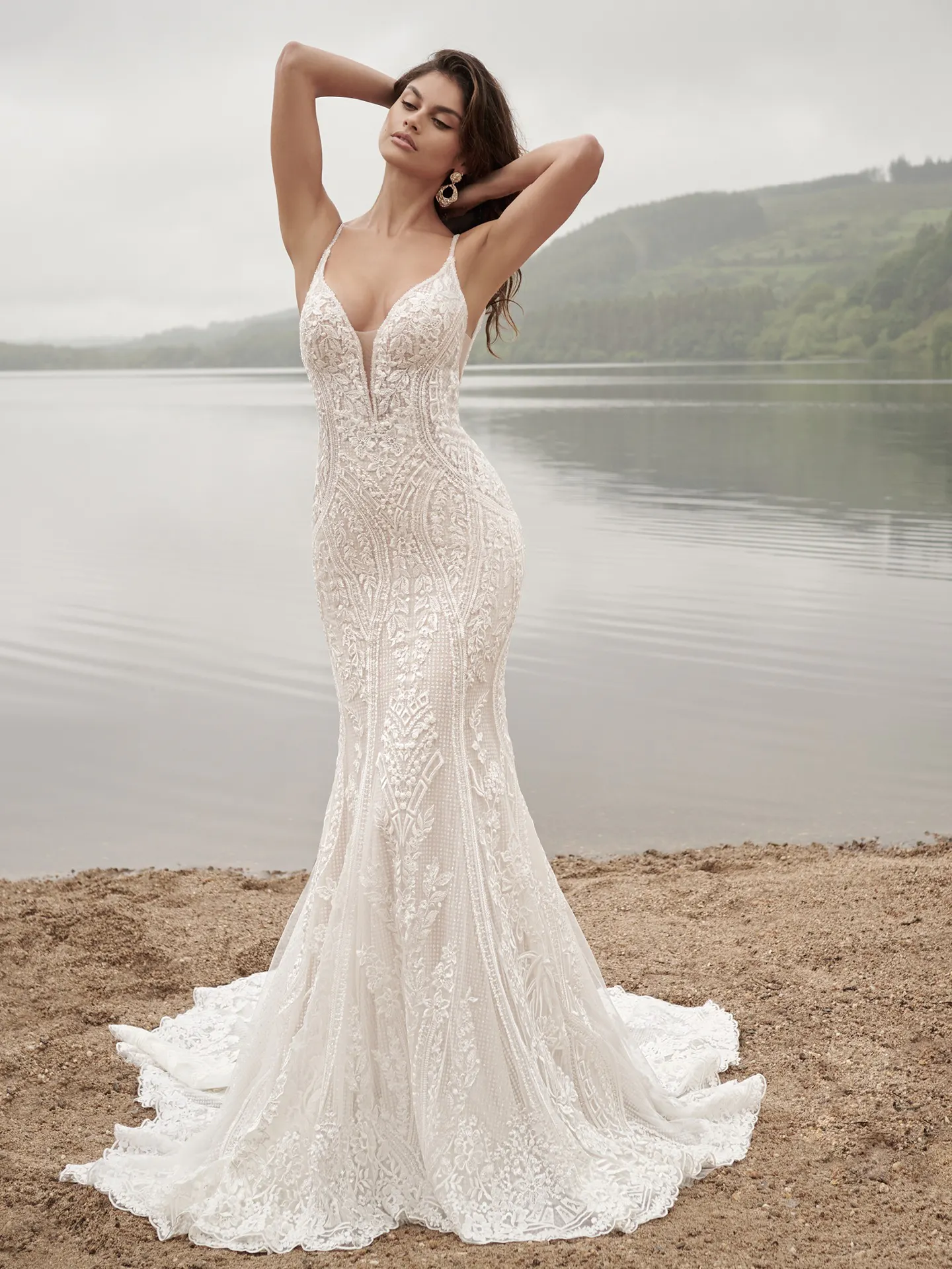 Sottero and Midgley Fit and Flare Wedding Dress Bailey 22SK903C01 PROMO8