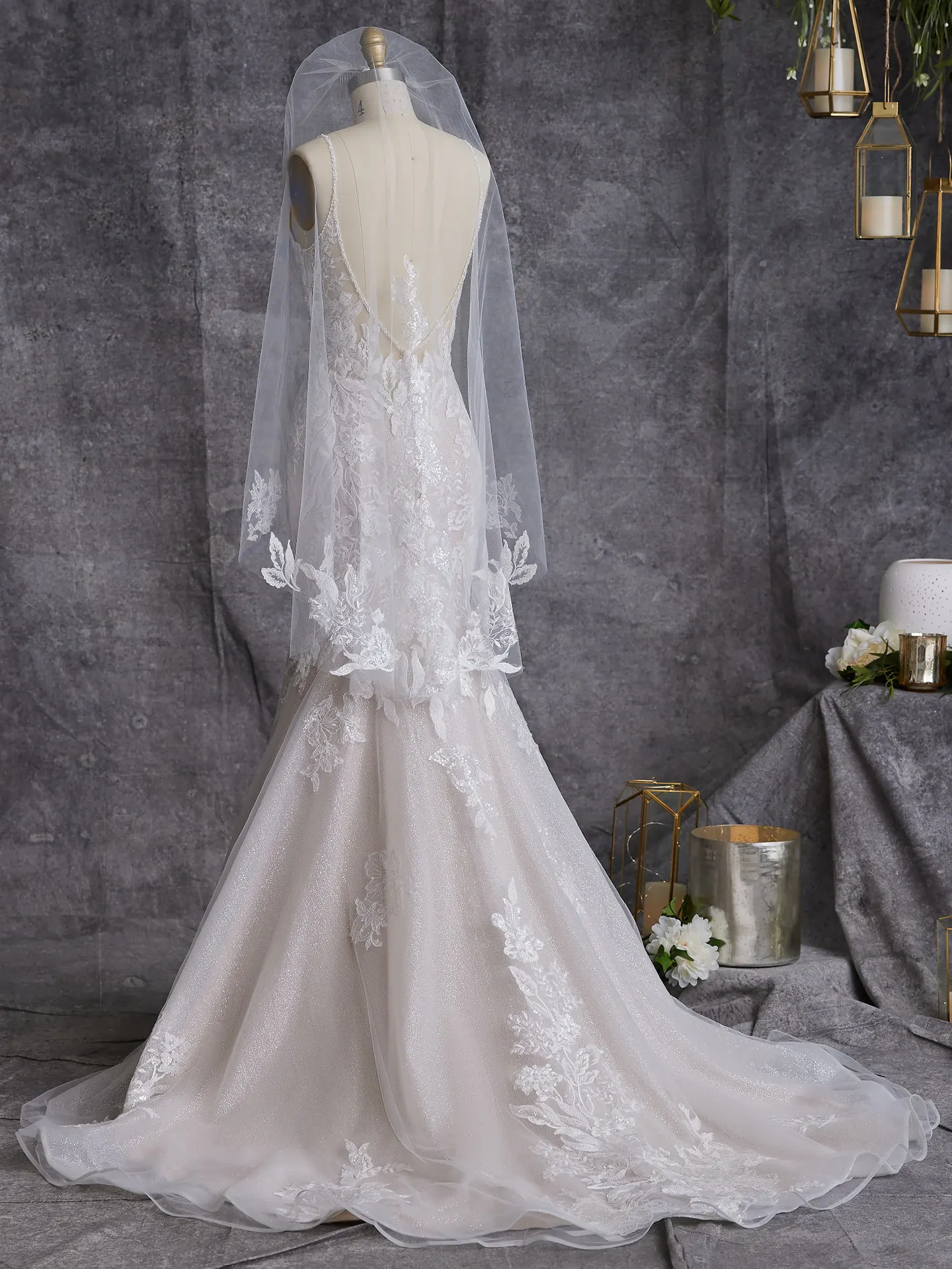 Sottero and Midgley Fit and Flare Wedding Dress Dove 23SS060A01 Alt113