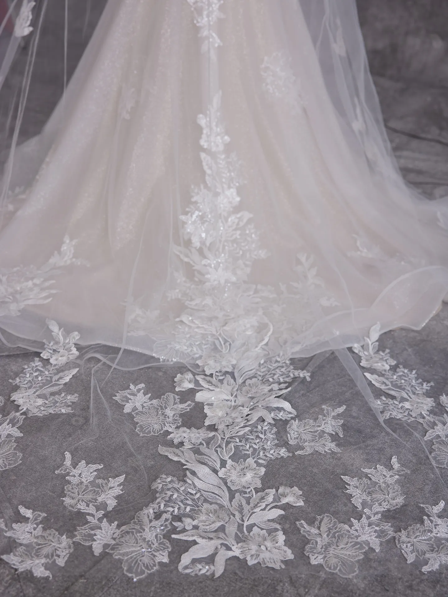 Sottero and Midgley Fit and Flare Wedding Dress Dove 23SS060A01 Alt116