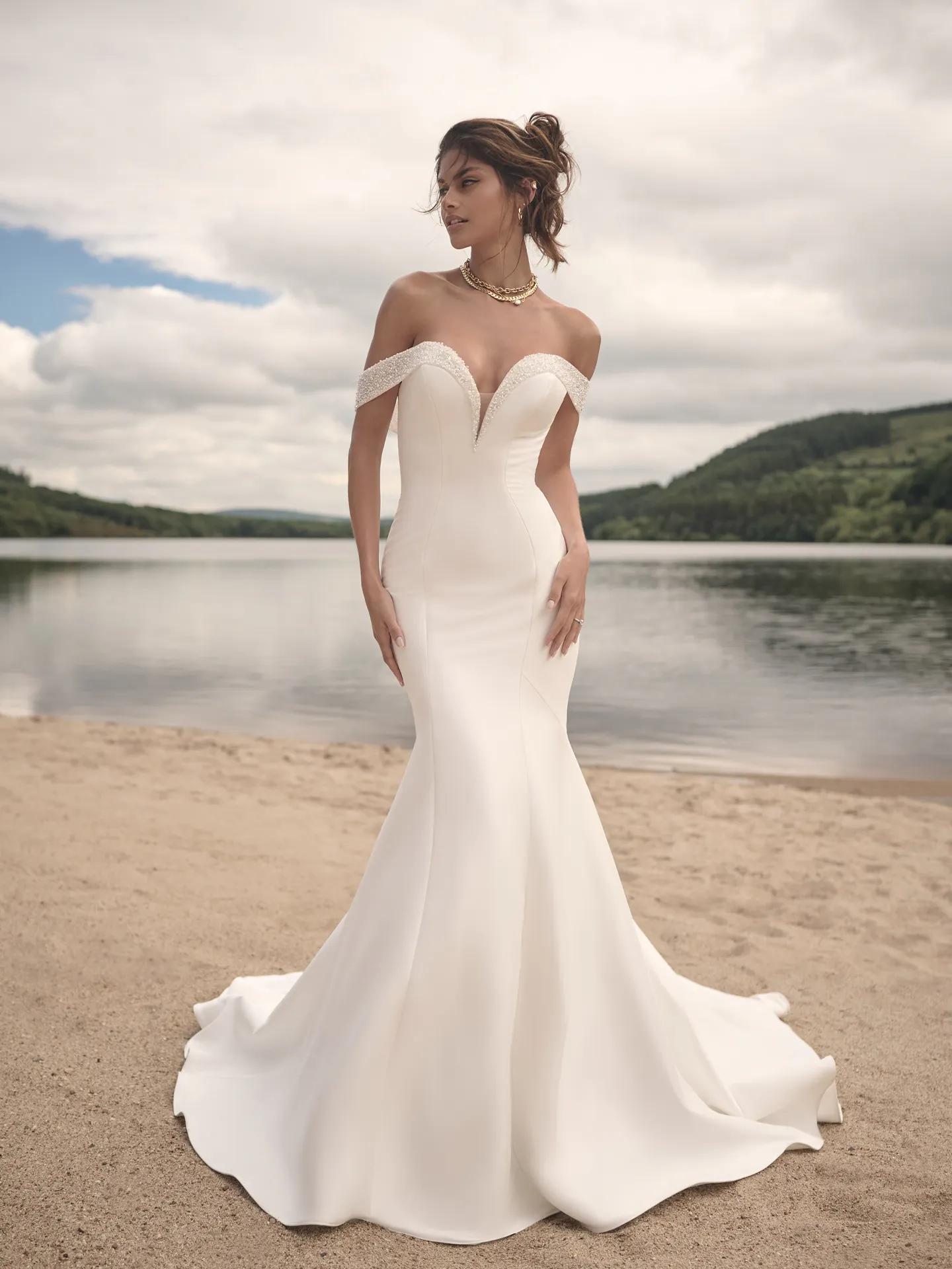 Sottero and Midgley Fit and Flare Wedding Dress Fabienne 23SC119A01 PROMO5