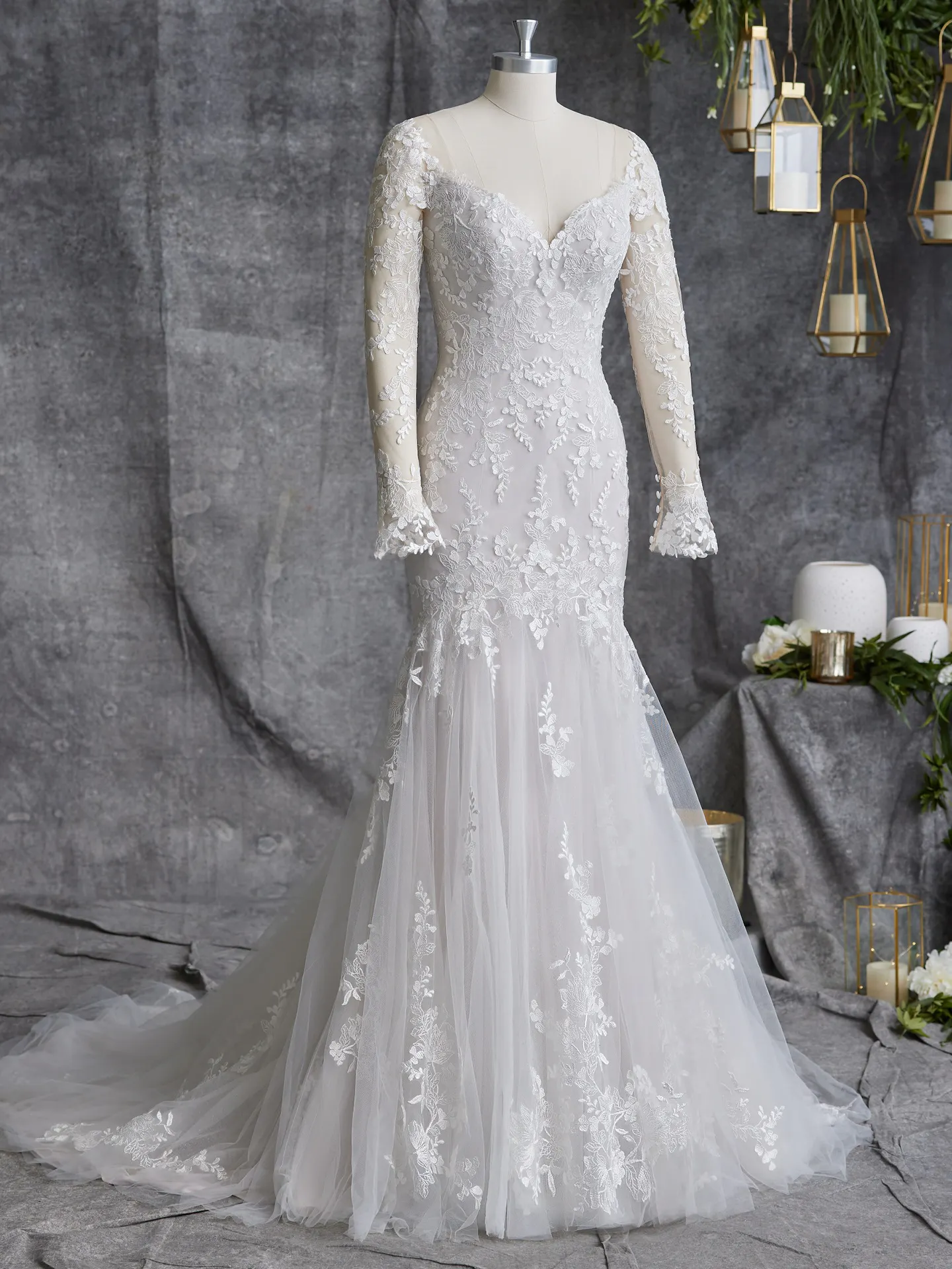 Maggie Sottero Fit and Flare Wedding Dress Glenrowan 23MC114A01 Alt100