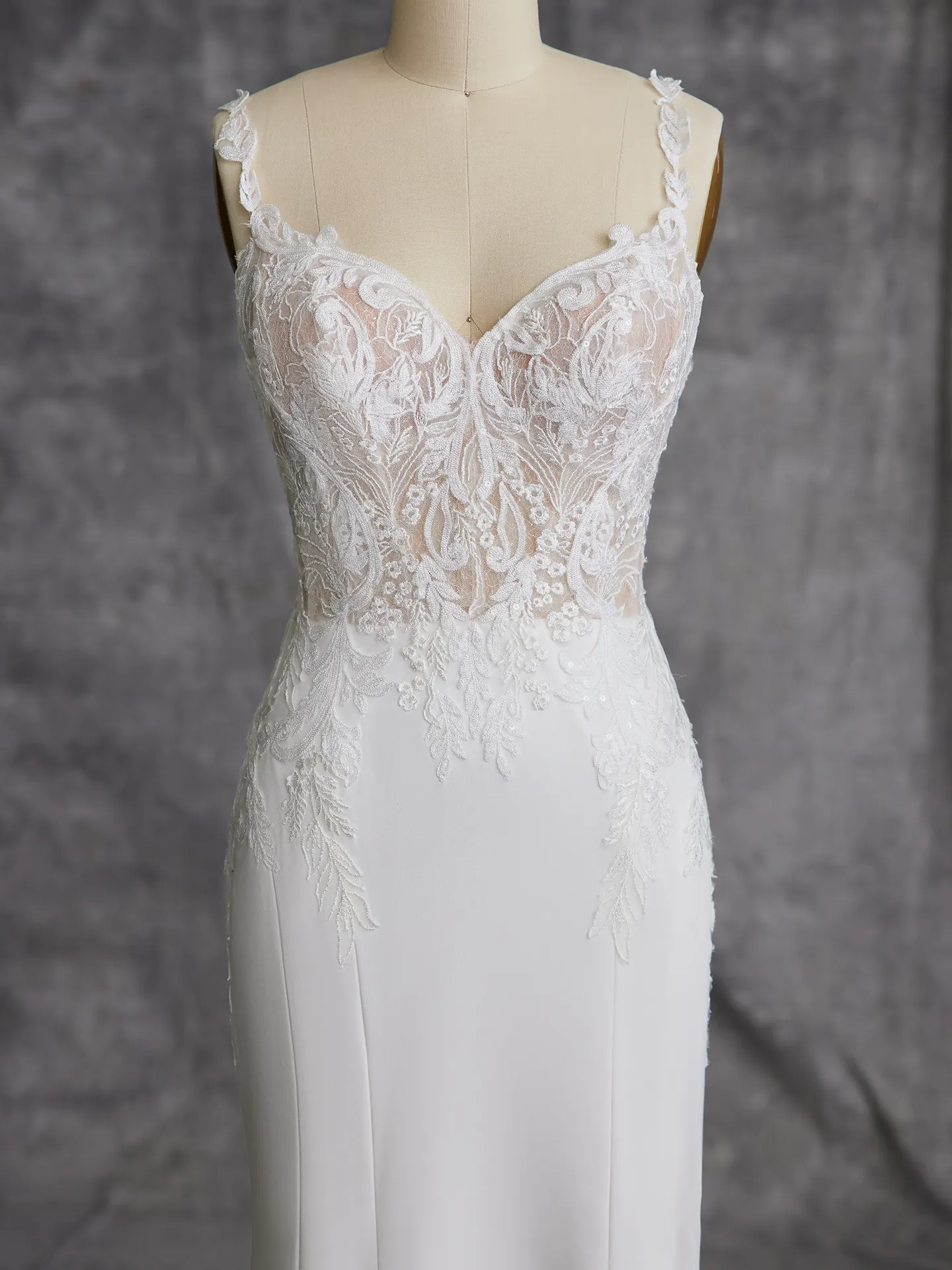 Rebecca Ingram Fit and Flare Wedding Dress Joyce 23RC125A01 Alt101