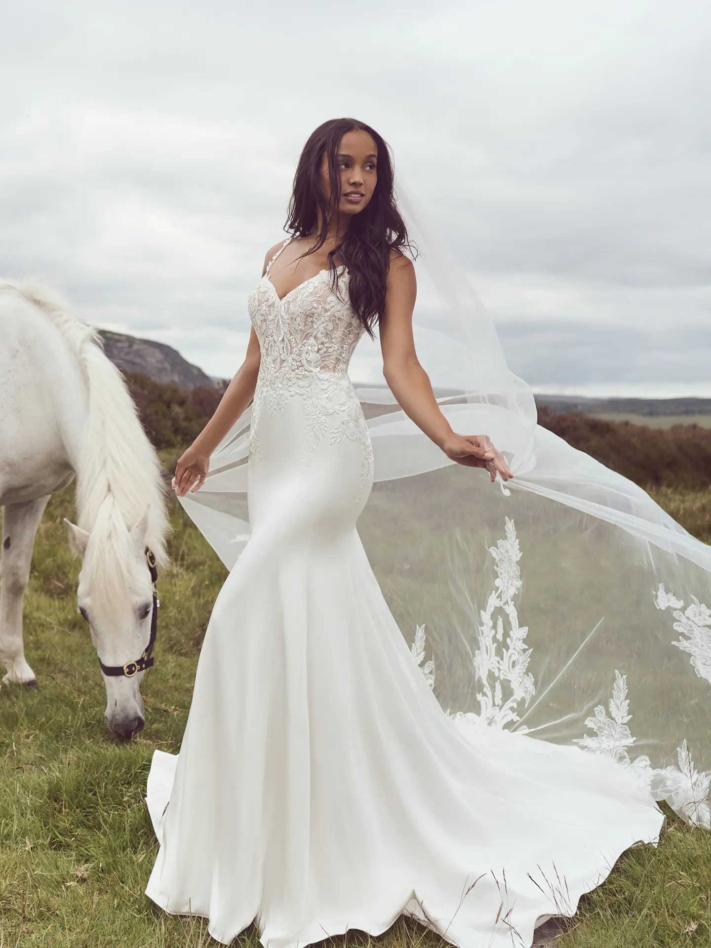 Rebecca Ingram Fit and Flare Wedding Dress Joyce 23RC125A01 PROMO5