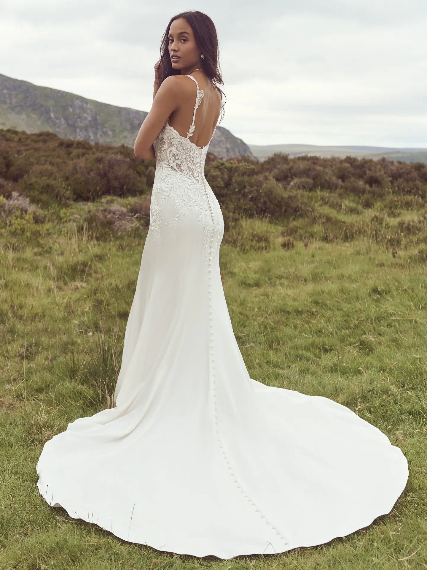 Rebecca Ingram Fit and Flare Wedding Dress Joyce 23RC125A01 PROMO7