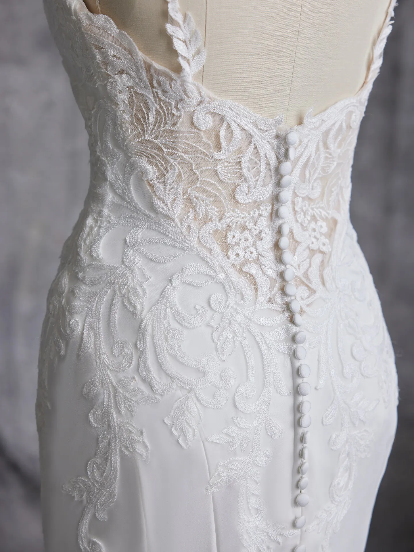Rebecca Ingram Fit and Flare Wedding Dress Joyce 23RC125B01 Alt110