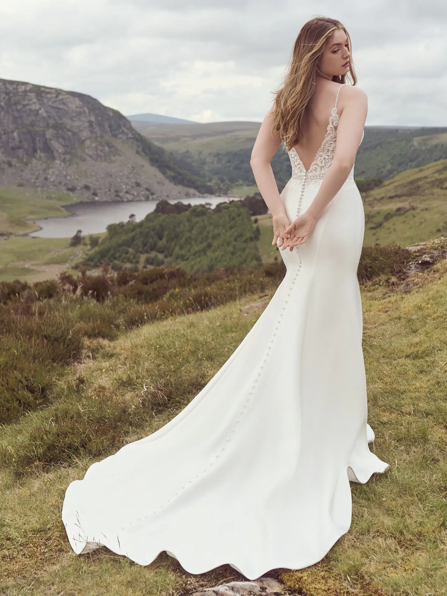 Rebecca Ingram Fit and Flare Wedding Dress Lorraine Ann 23RS141A01 PROMO6