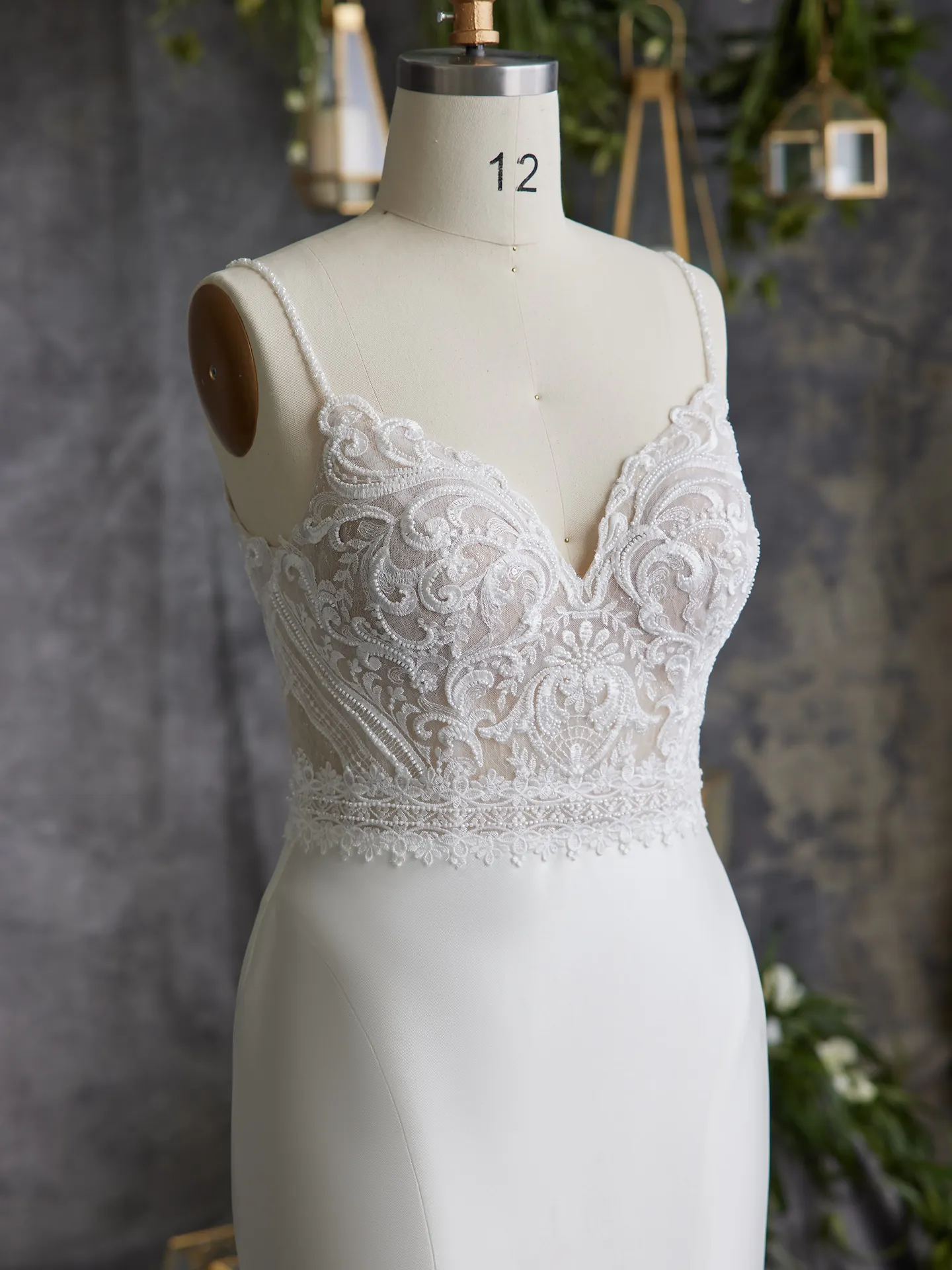 Rebecca Ingram Fit and Flare Wedding Dress Lorraine Anne 23RS141A01 Alt101