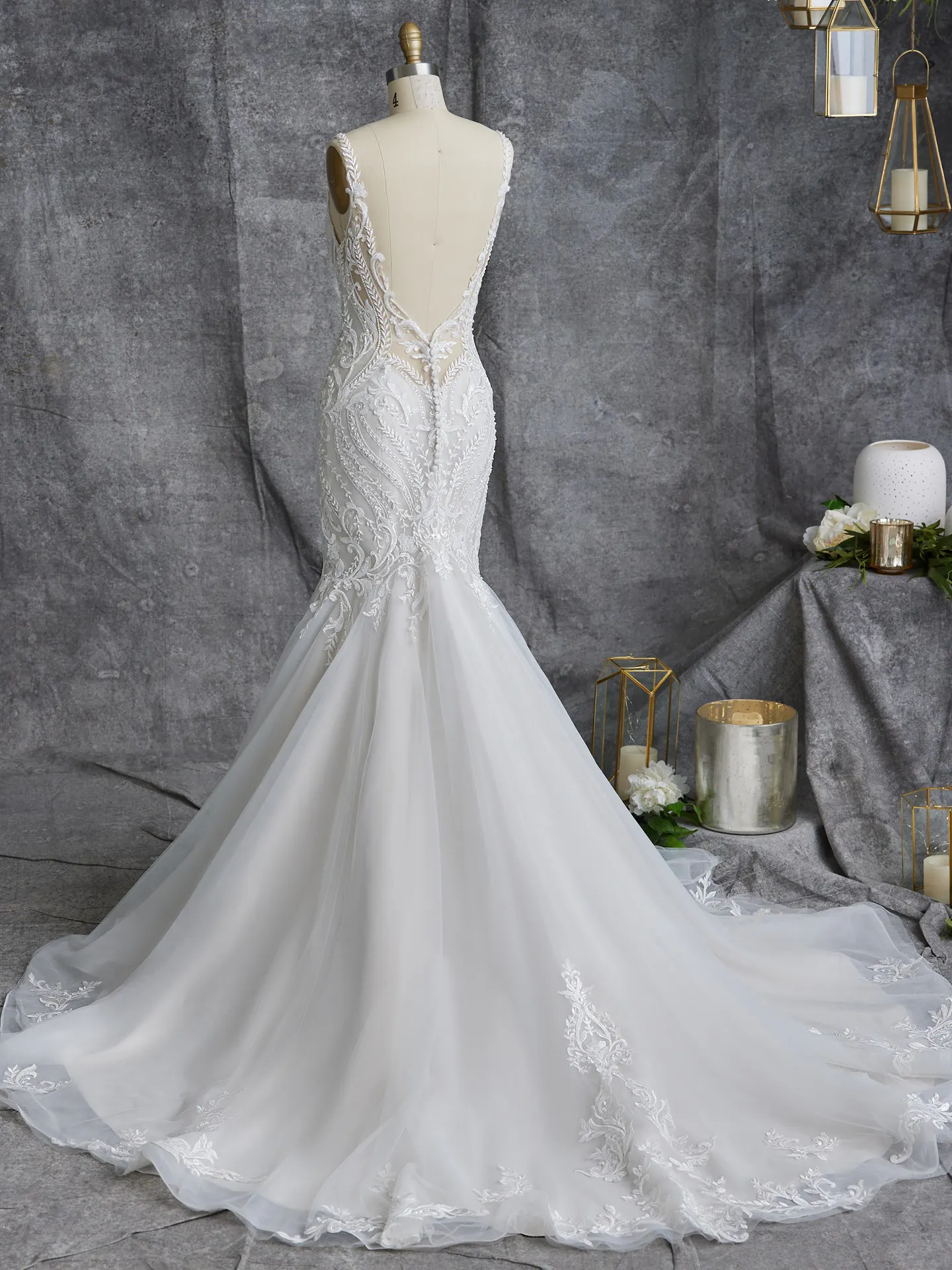 Maggie Sottero Fit and Flare Wedding Dress Marabel 23MC083A01 Alt102