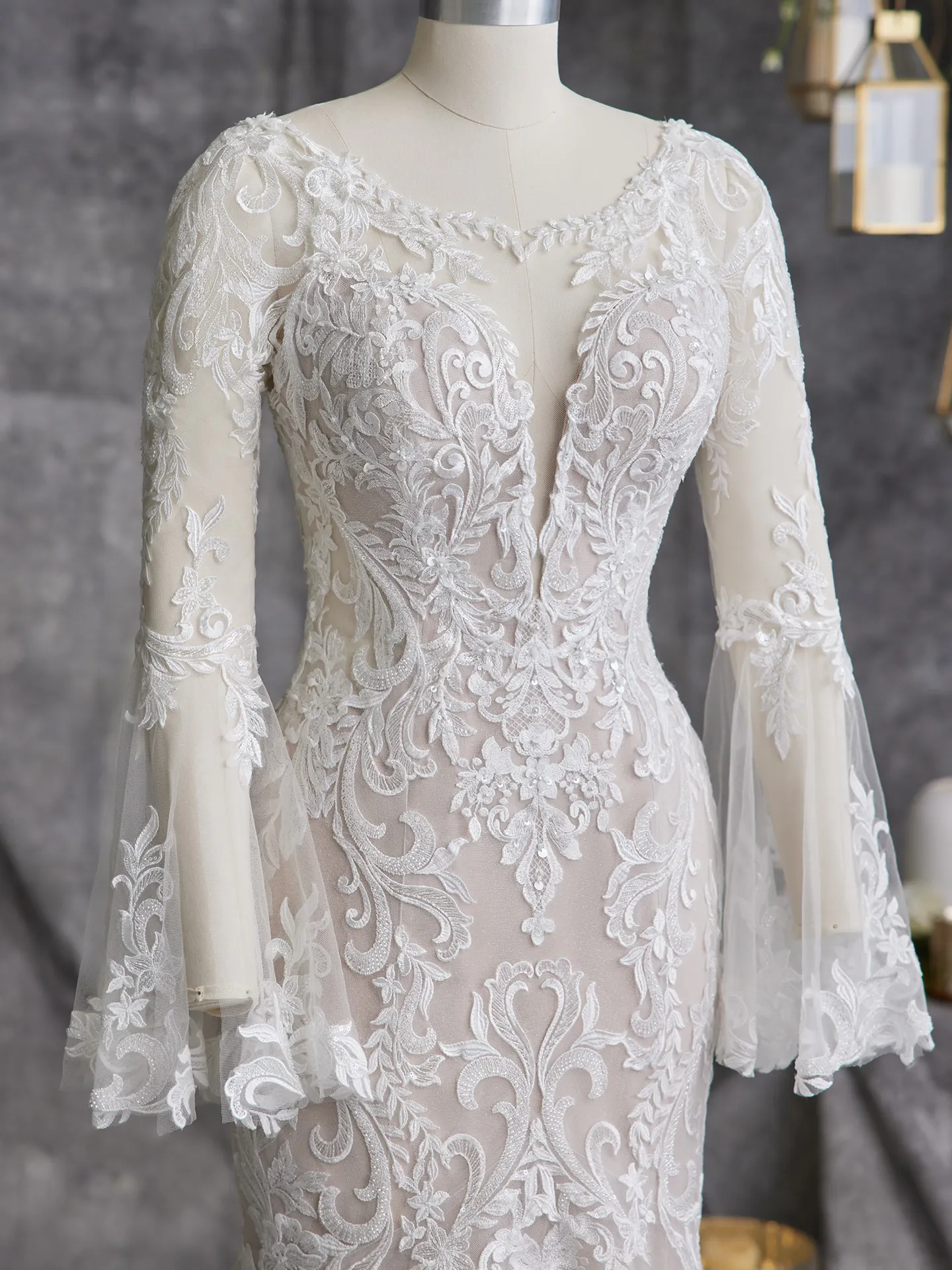 Maggie Sottero Fit and Flare Wedding Dress Saige 23MC120A01 Alt102