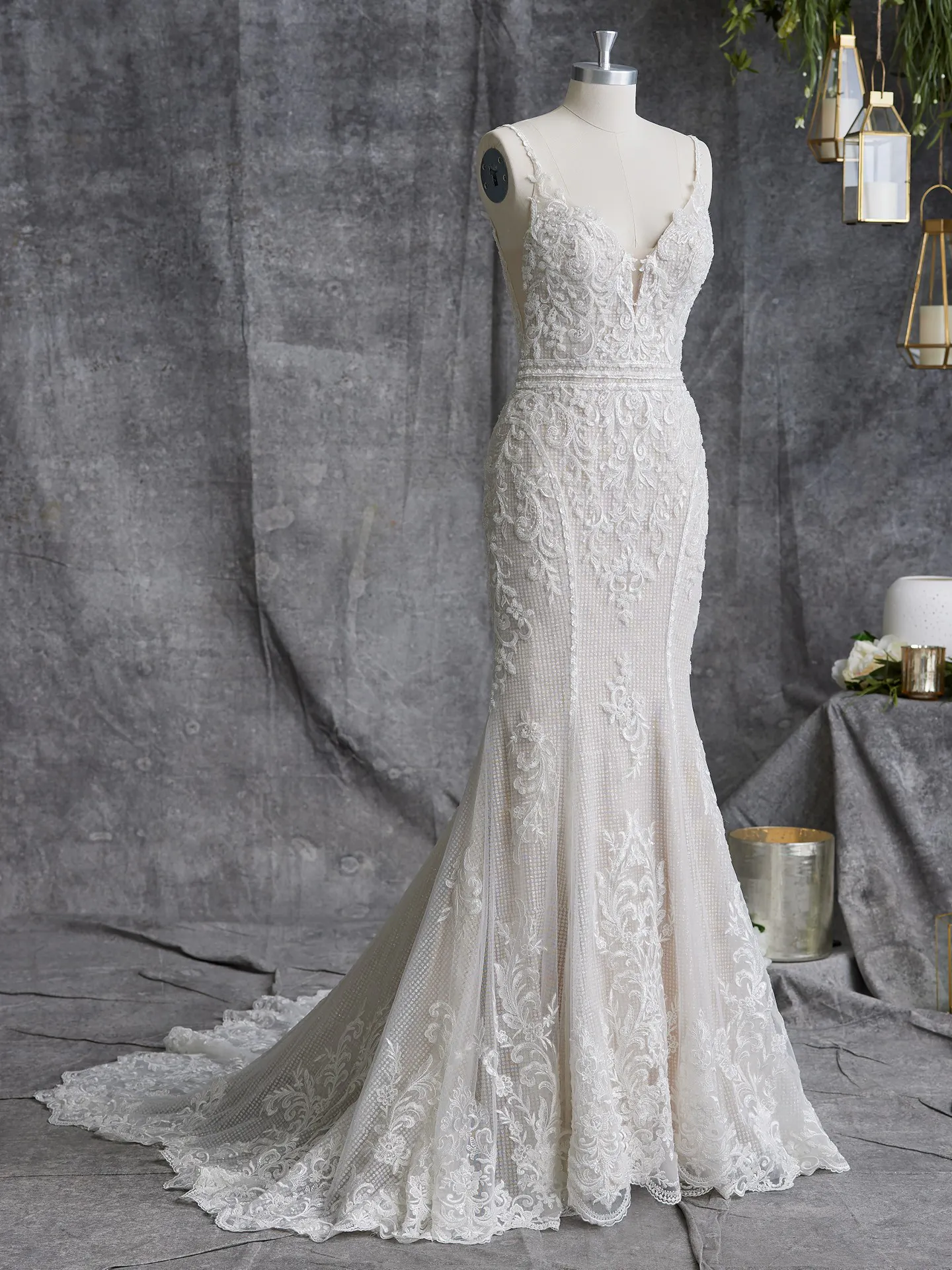 Maggie Sottero Fit and Flare Wedding Dress Veronique 23MK133A01 Alt100