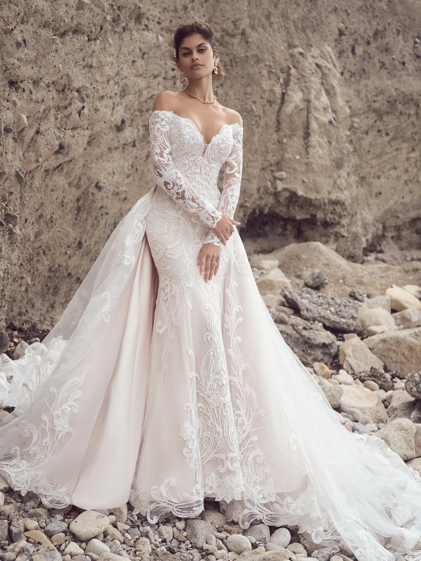 Sottero and Midgley Fit and Flare Wedding Dress Viola 23ST104A01 PROMO5