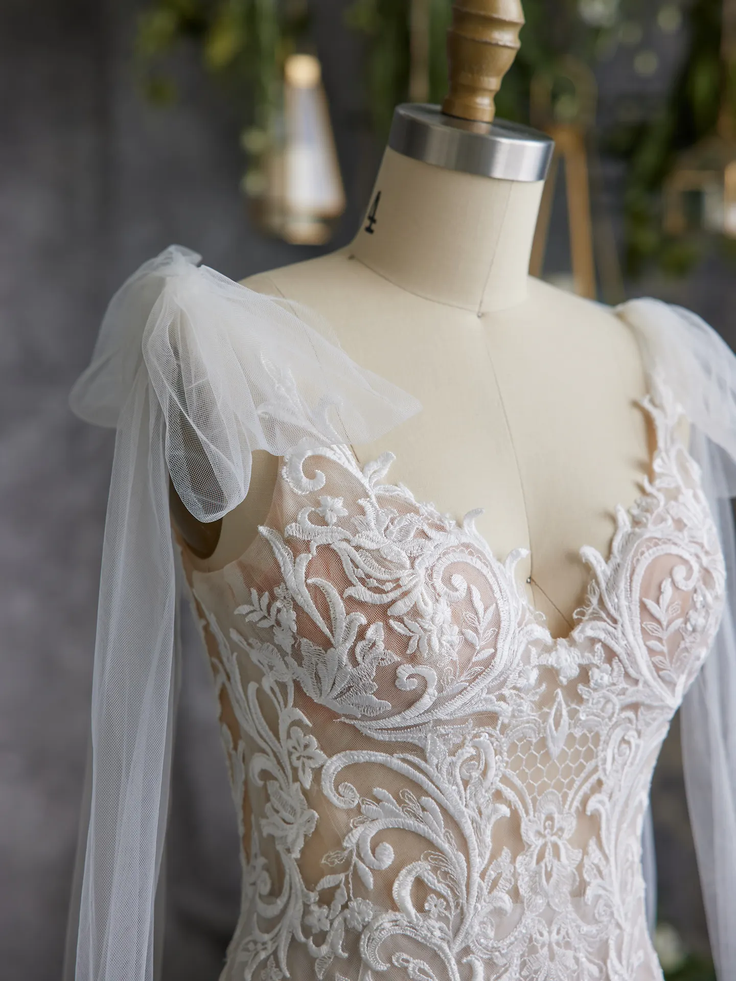 Rebecca Ingram Fit and Flare Wedding Dress Whitney 23RN137A01 Alt101