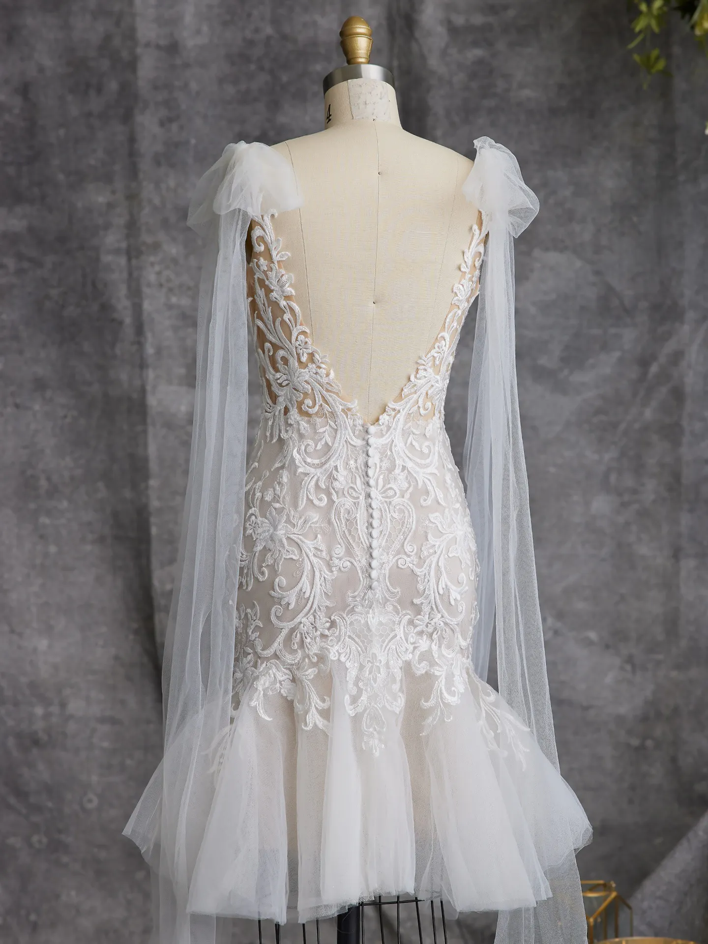 Rebecca Ingram Fit and Flare Wedding Dress Whitney 23RN137A01 Alt104