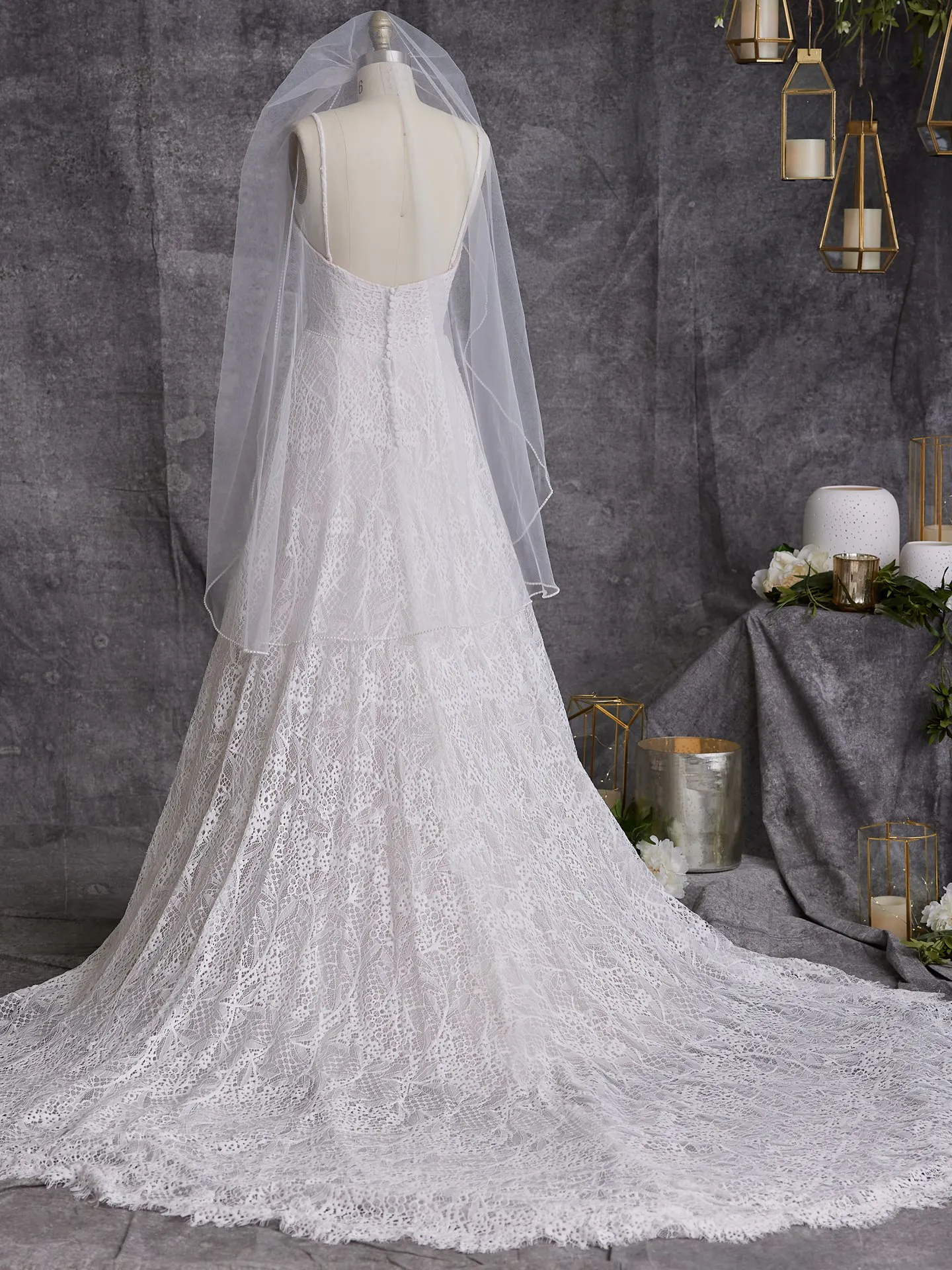 Accessory Marie Wedding Veil Camber VL023ST102000 Alt100