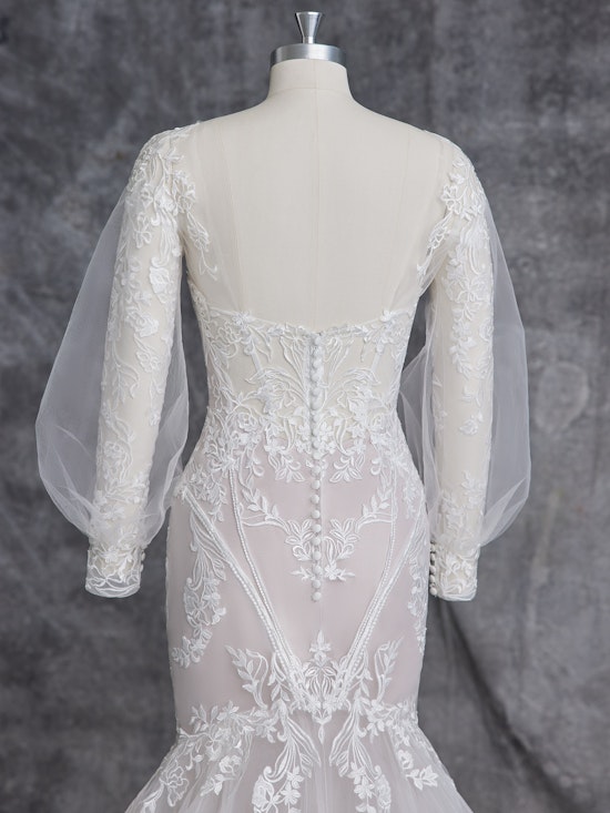 Trista Strapless Lace Mermaid Bridal Dress | Maggie Sottero