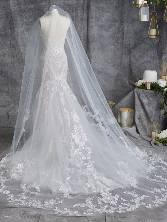 Trista Strapless Lace Mermaid Bridal Dress | Maggie Sottero