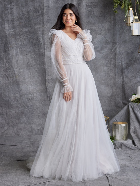 Rebecca Ingram Modest Wedding Dress Joanne Leigh 20RT612B01 Alt53