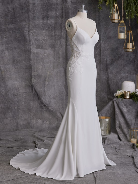 Rebecca Ingram Sheath Bridal Gown Dionne 23RB079A01 Alt100