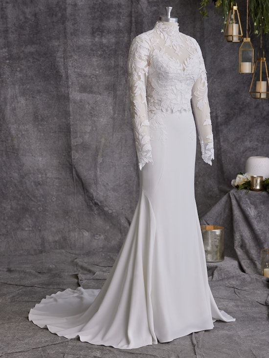 Rebecca Ingram Sheath Bridal Gown Dionne 23RB079A01 Alt104