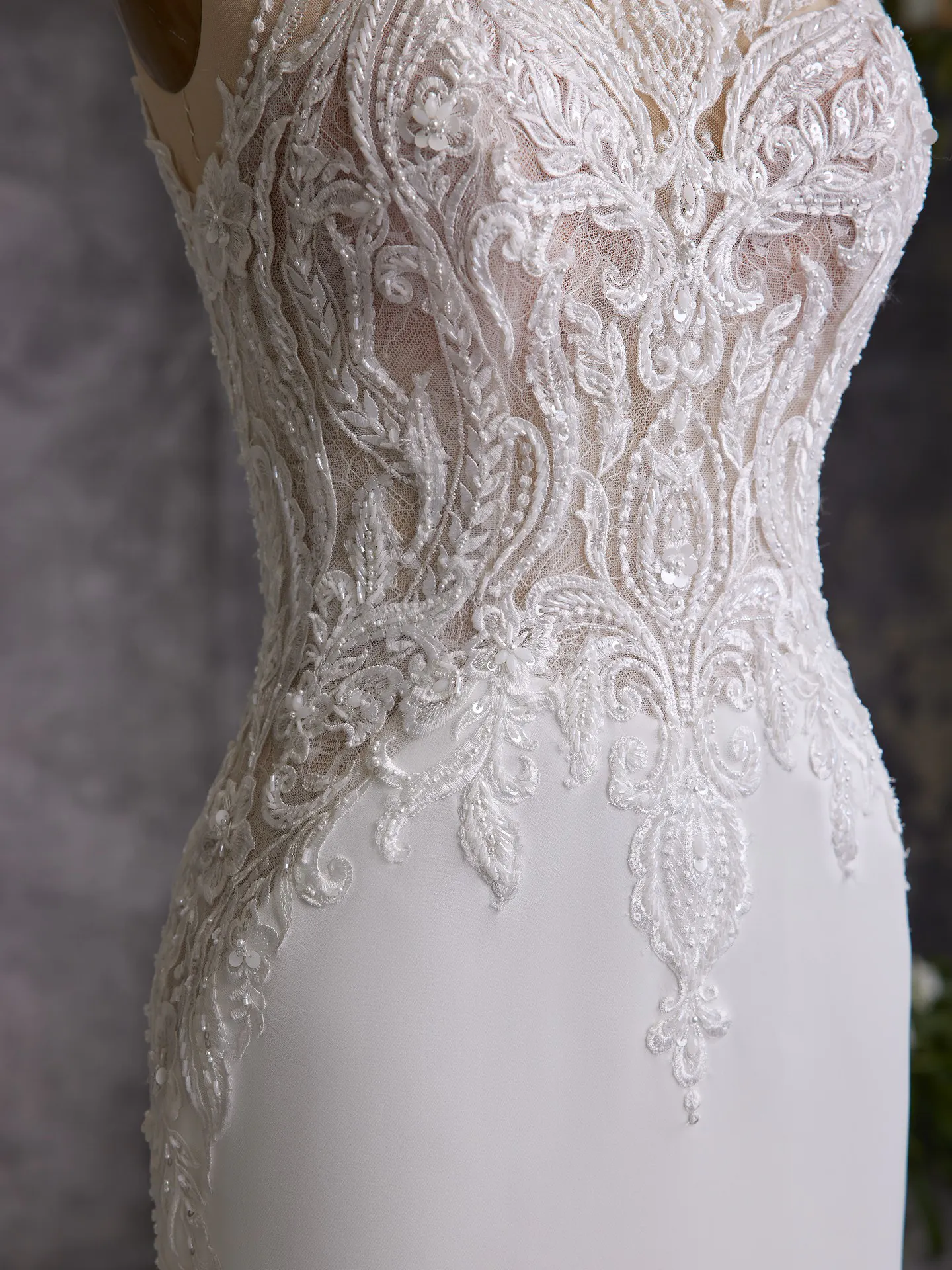Maggie Sottero Sheath Wedding Dress Audrina 23MC049A01 Alt102