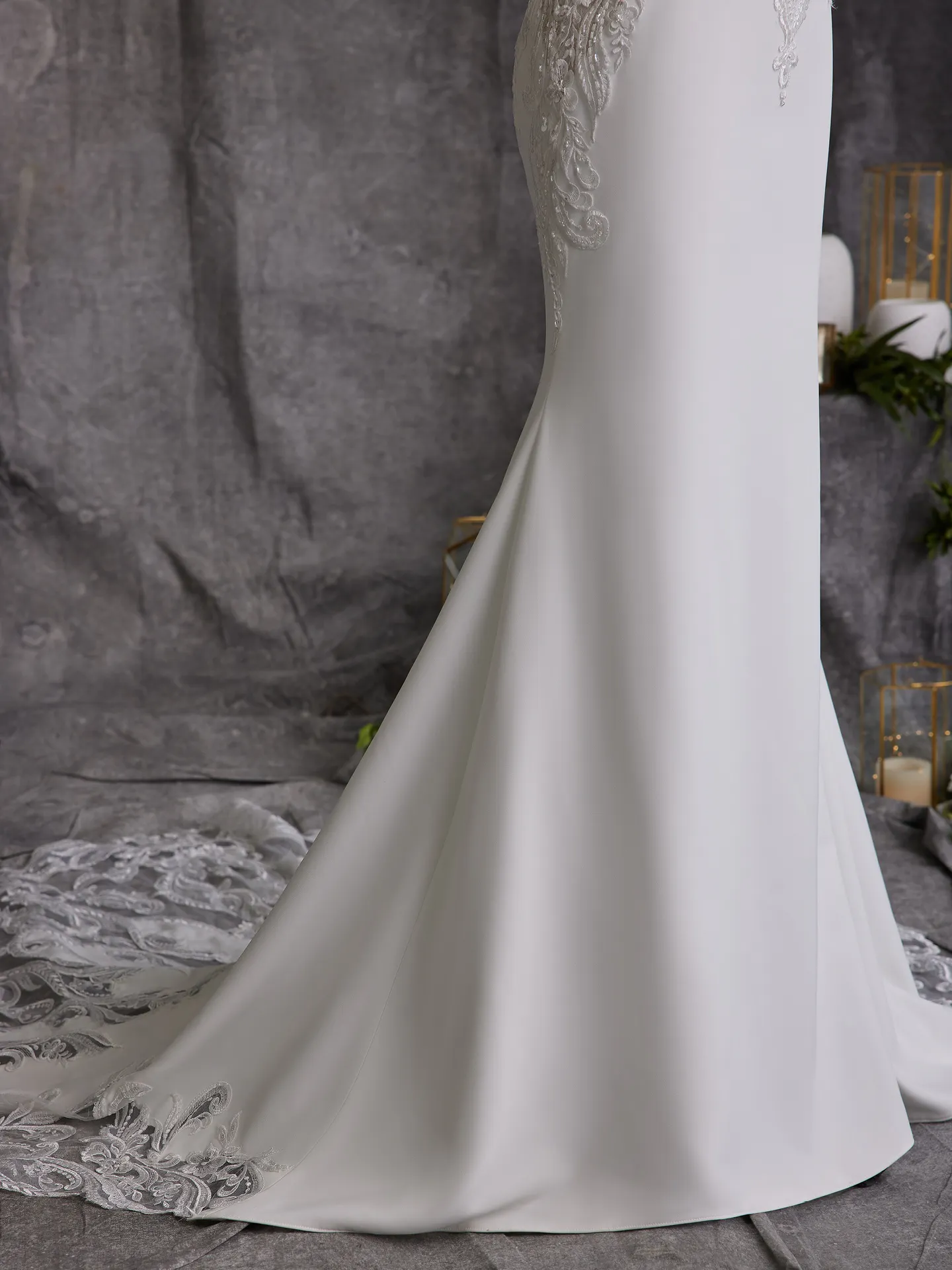 Maggie Sottero Sheath Wedding Dress Audrina 23MC049A01 Alt105