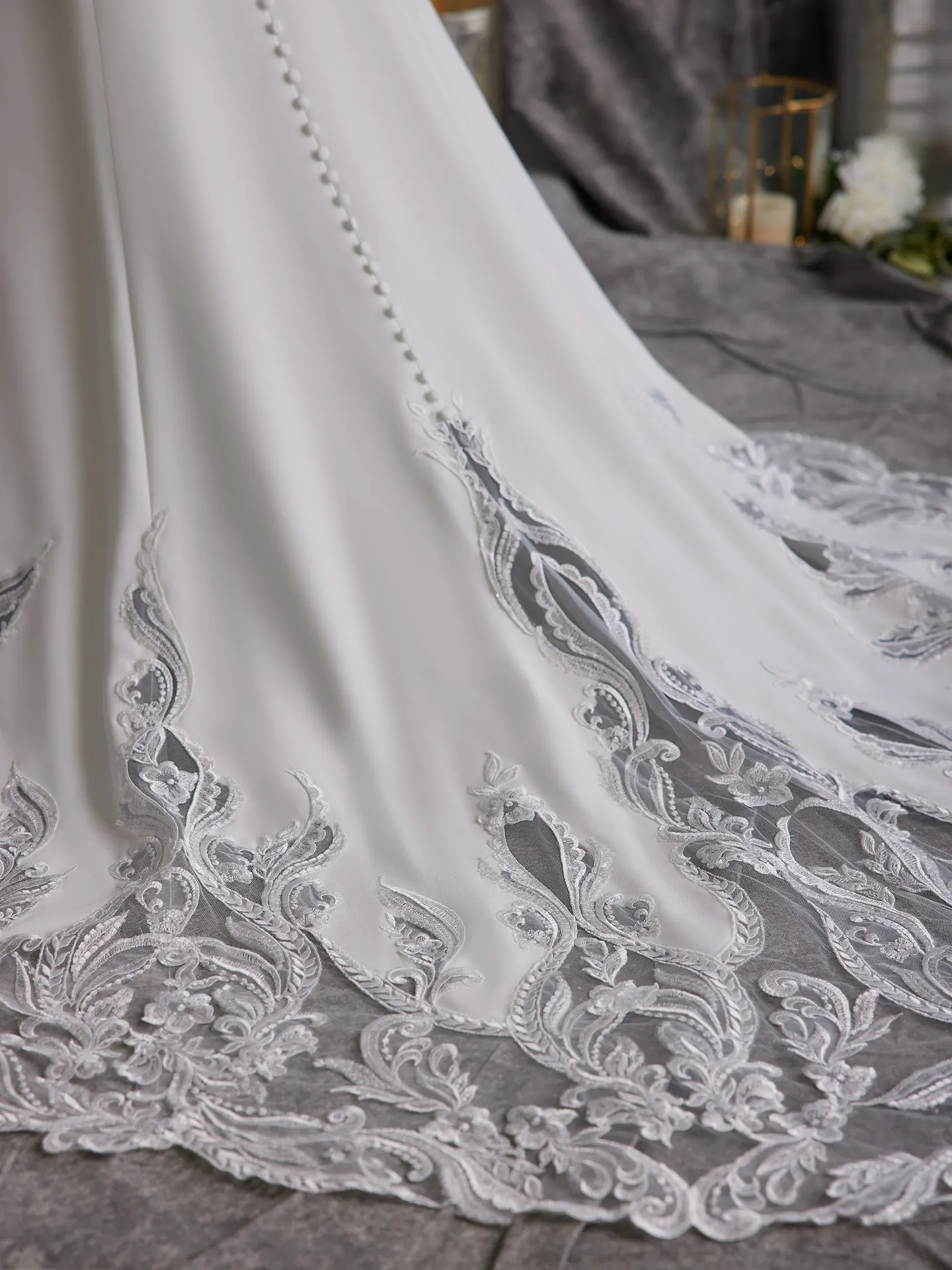 Maggie Sottero Sheath Wedding Dress Audrina 23MC049A01 Alt106