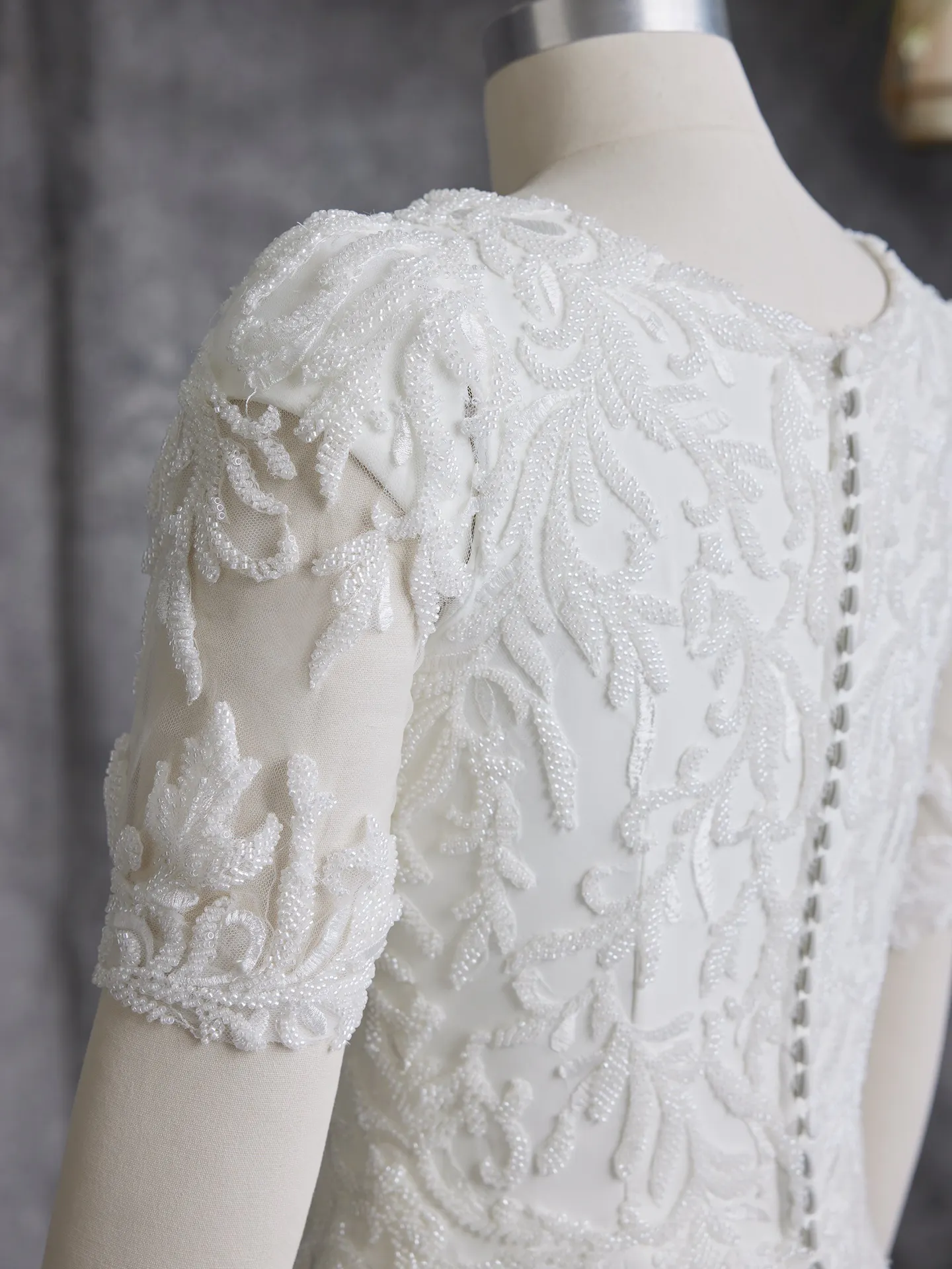 Rebecca Ingram Sheath Wedding Dress Bellarose Leigh 22RK595B01 Alt104