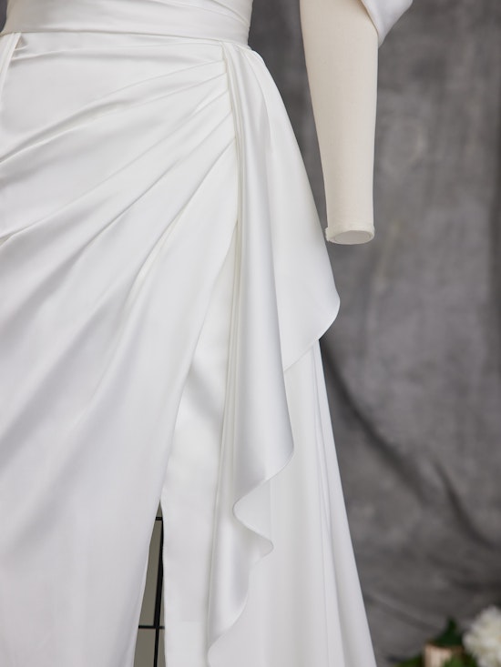 Cezanne Grecian Satin Bridal Dress | Sottero and Midgley