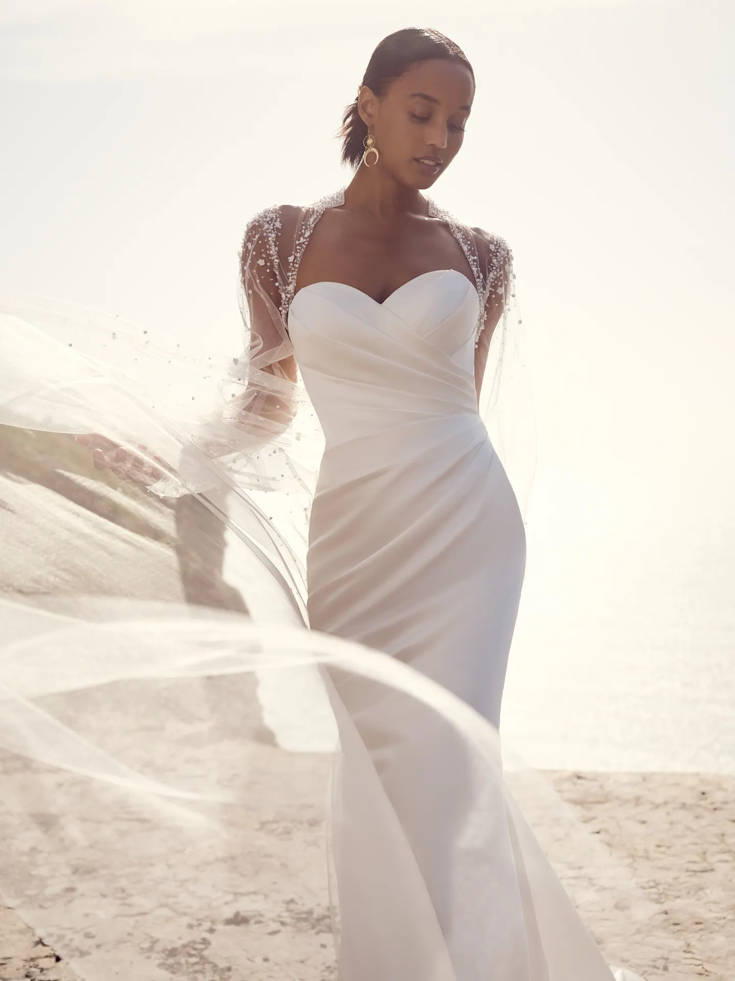Rebecca Ingram Sheath Wedding Dress Clover 23RS059A01 PROMO5