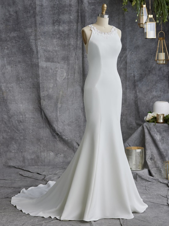 Rebecca Ingram Sheath Wedding Dress Frida 23RK110A01 Alt100