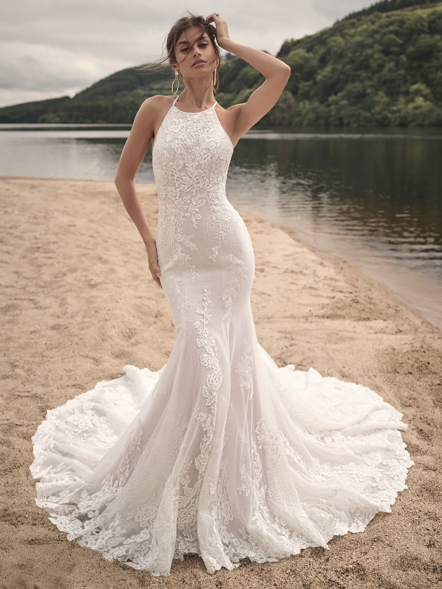 beach halter neck wedding dress Frost | Sottero and Midgley You can choose from semi formal Dresses What To Wear To Size:11T