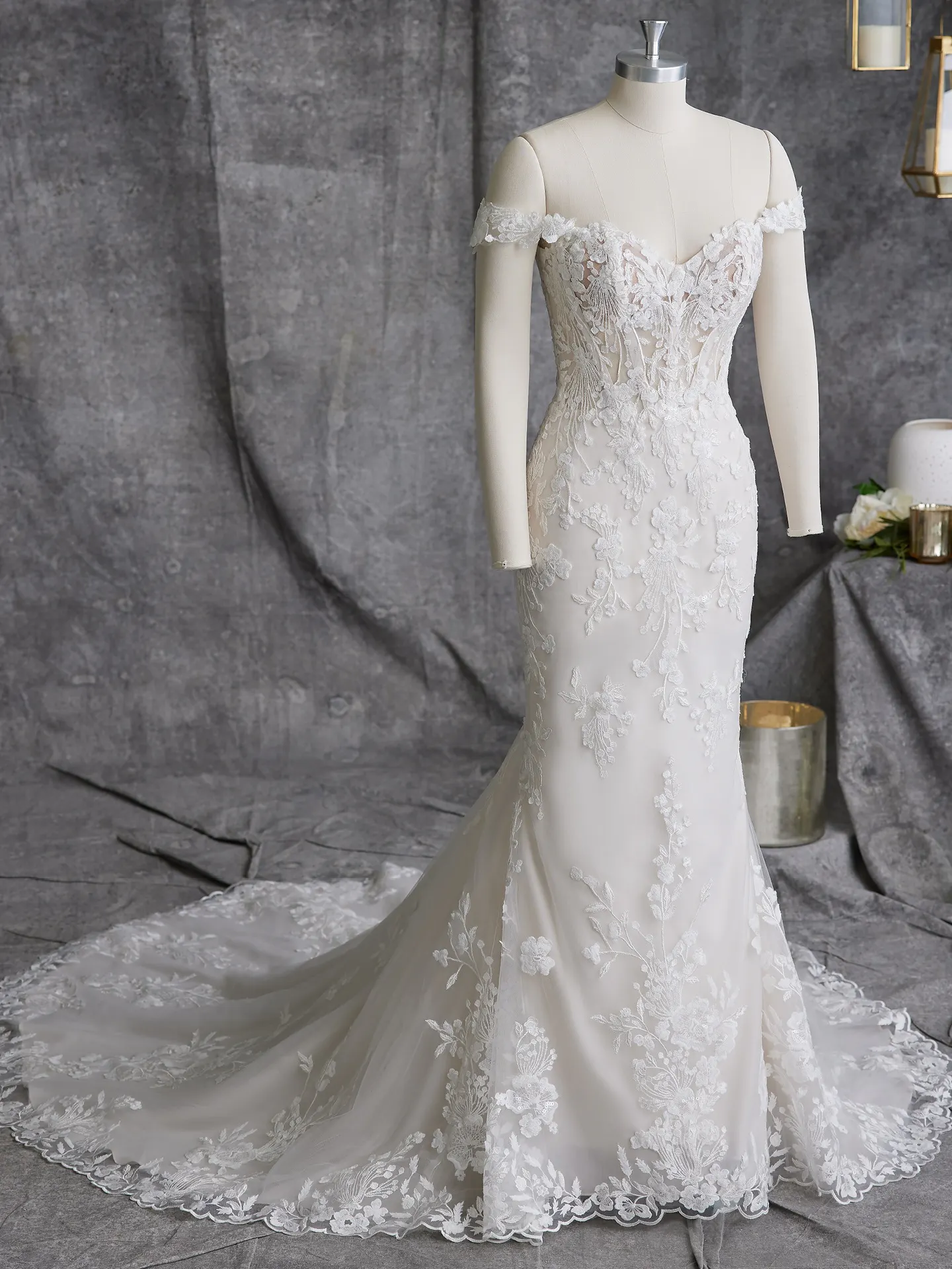 Maggie Sottero Sheath Wedding Dress Harlem Lane 23MS054A01 Alt100