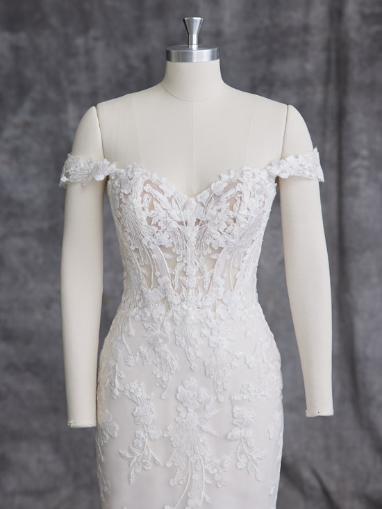 Maggie Sottero Sheath Wedding Dress Harlem Lane 23MS054A01 Alt101