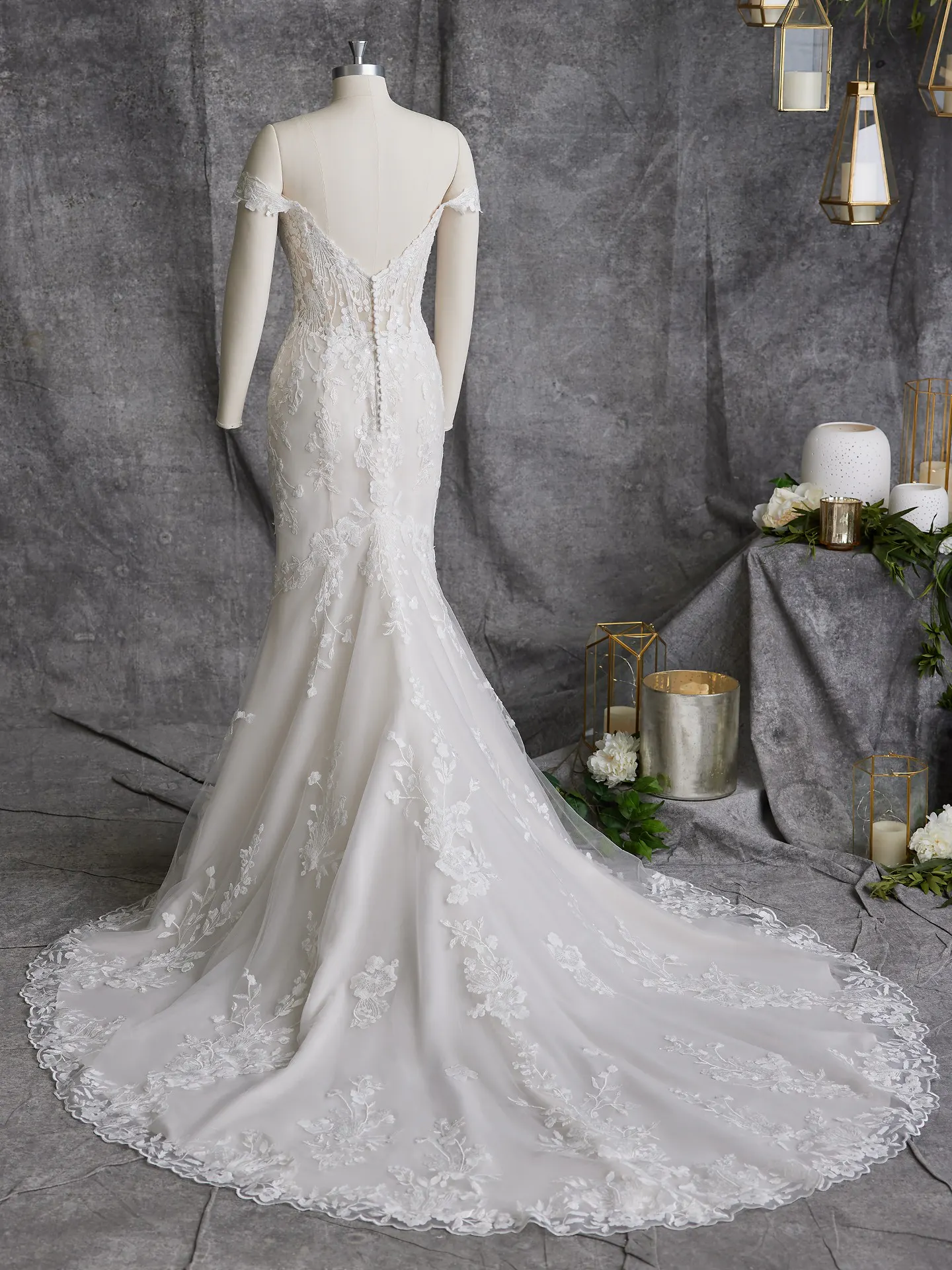 Maggie Sottero Sheath Wedding Dress Harlem Lane 23MS054A01 Alt104