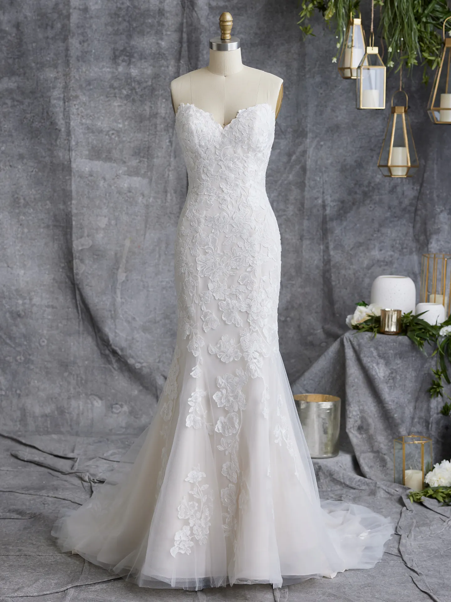 Rebecca Ingram Sheath Wedding Dress Helen 23RS081A01 Alt100