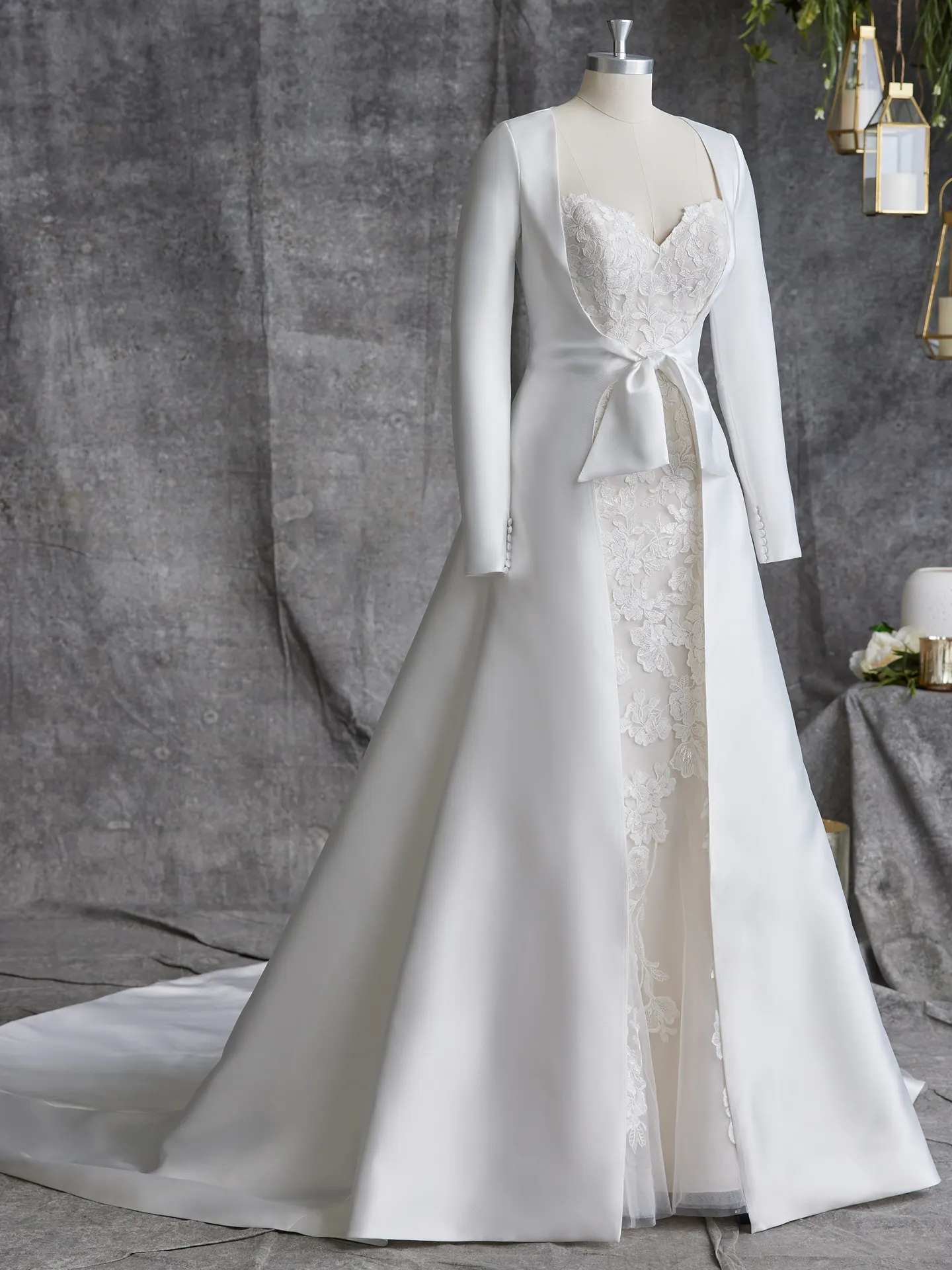 Rebecca Ingram Sheath Wedding Dress Helen 23RS081A01 Alt112