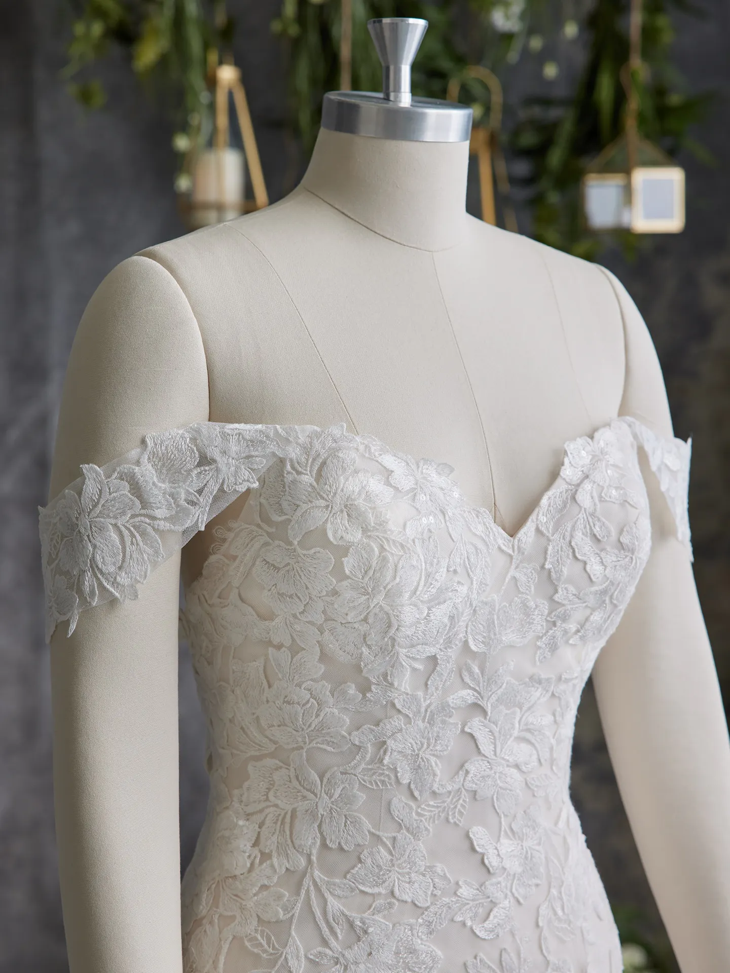 Rebecca Ingram Sheath Wedding Dress Helen 23RS081B01 Alt111