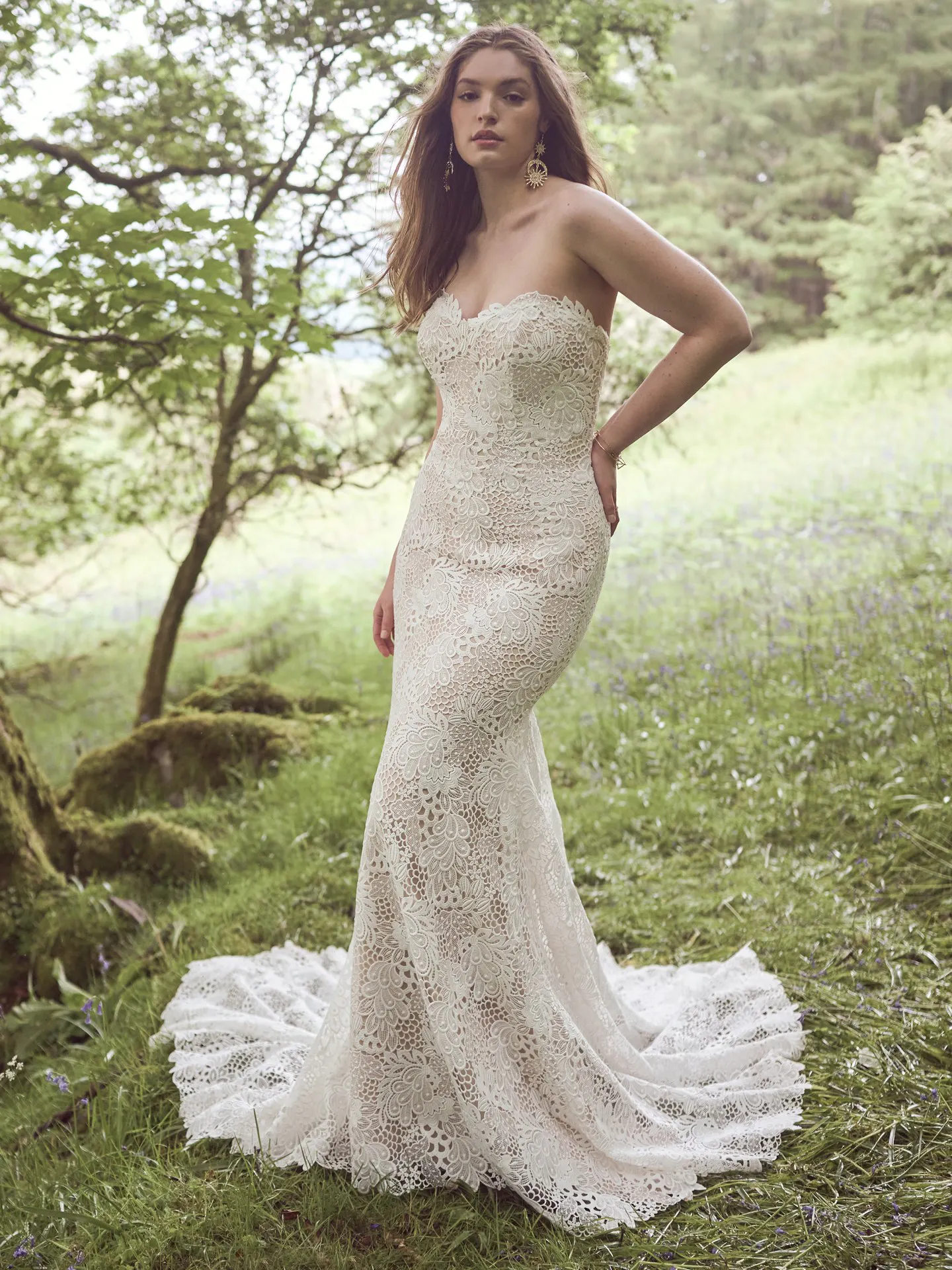 Rebecca Ingram Sheath Wedding Dress Laura 23RK135A01 PROMO6